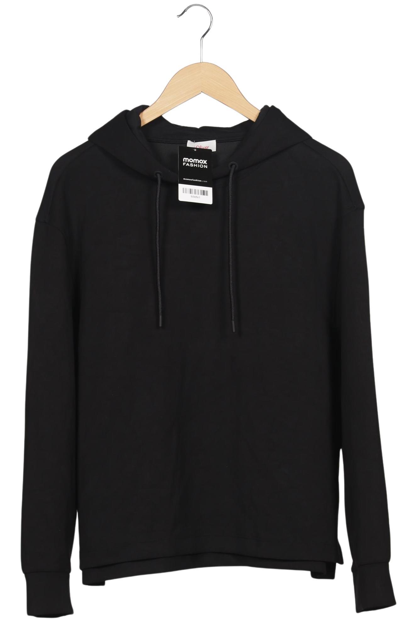 

s.Oliver Damen Kapuzenpullover, schwarz, Gr. 40