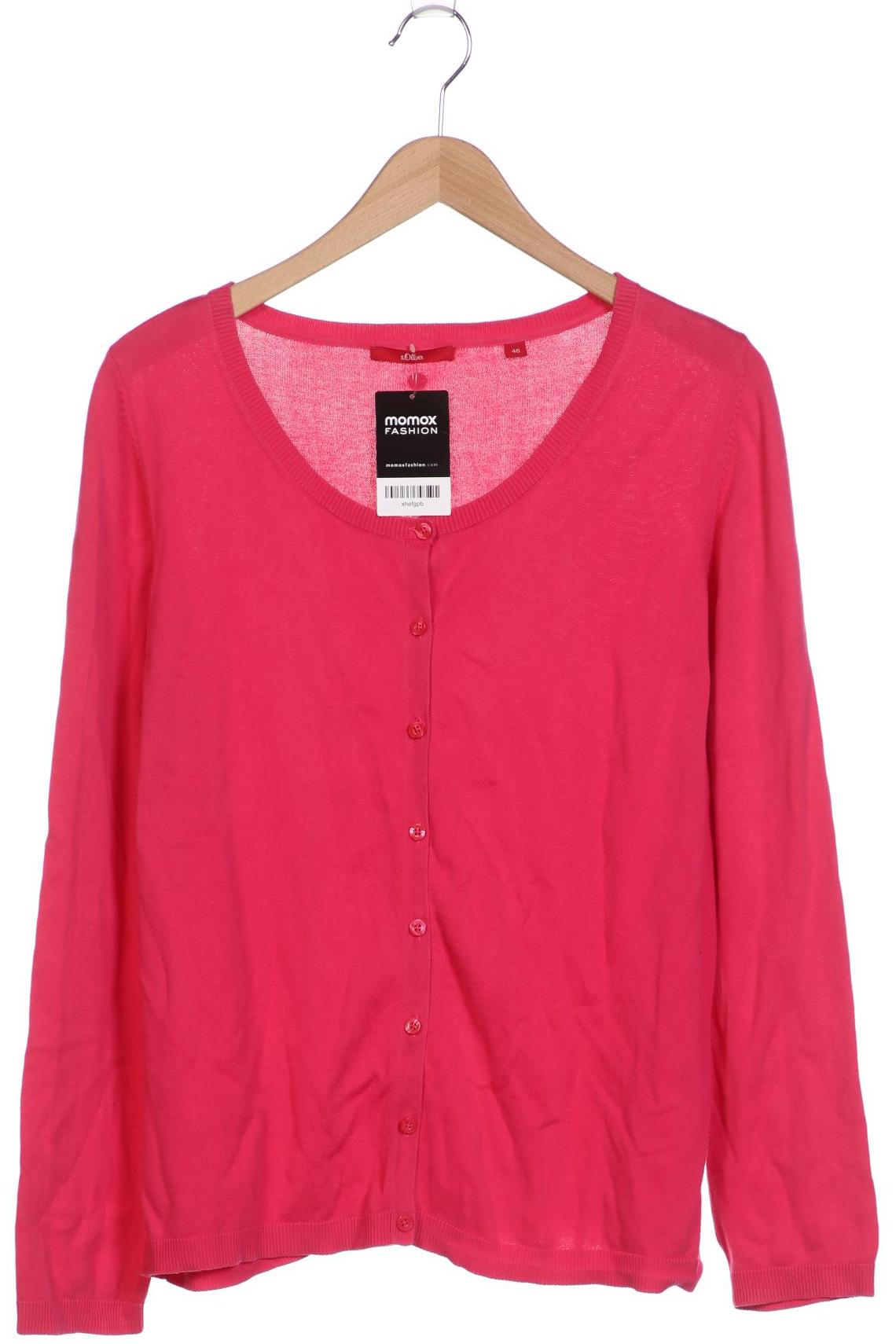

s.Oliver Damen Strickjacke, pink, Gr. 46