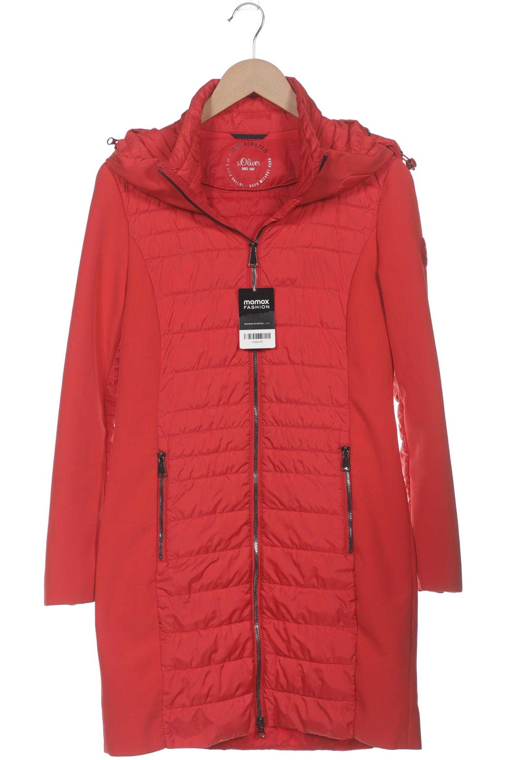 

s.Oliver Damen Mantel, rot, Gr. 36