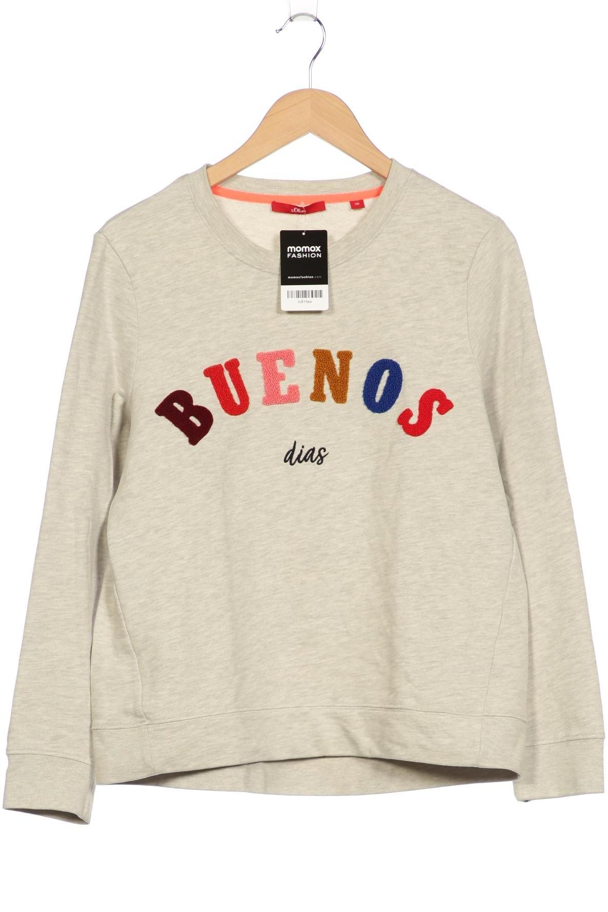 

s.Oliver Damen Sweatshirt, grau, Gr. 38