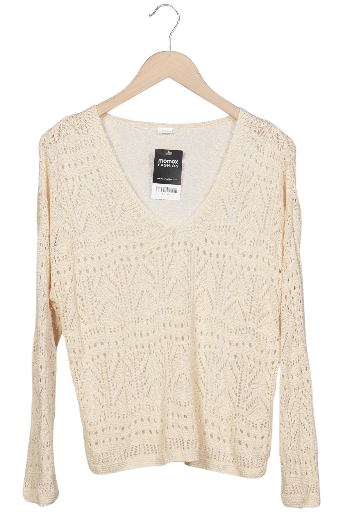 

s.Oliver Damen Pullover, cremeweiß, Gr. 40