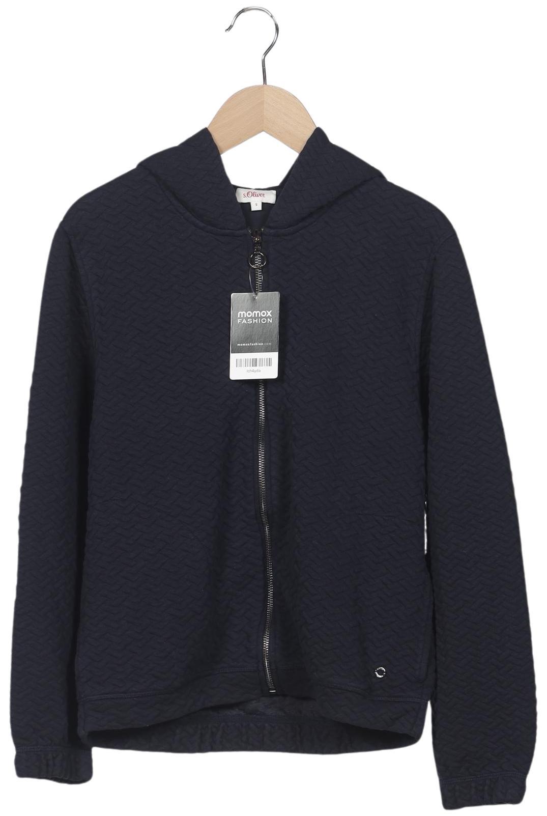 

s.Oliver Damen Kapuzenpullover, marineblau, Gr. 36