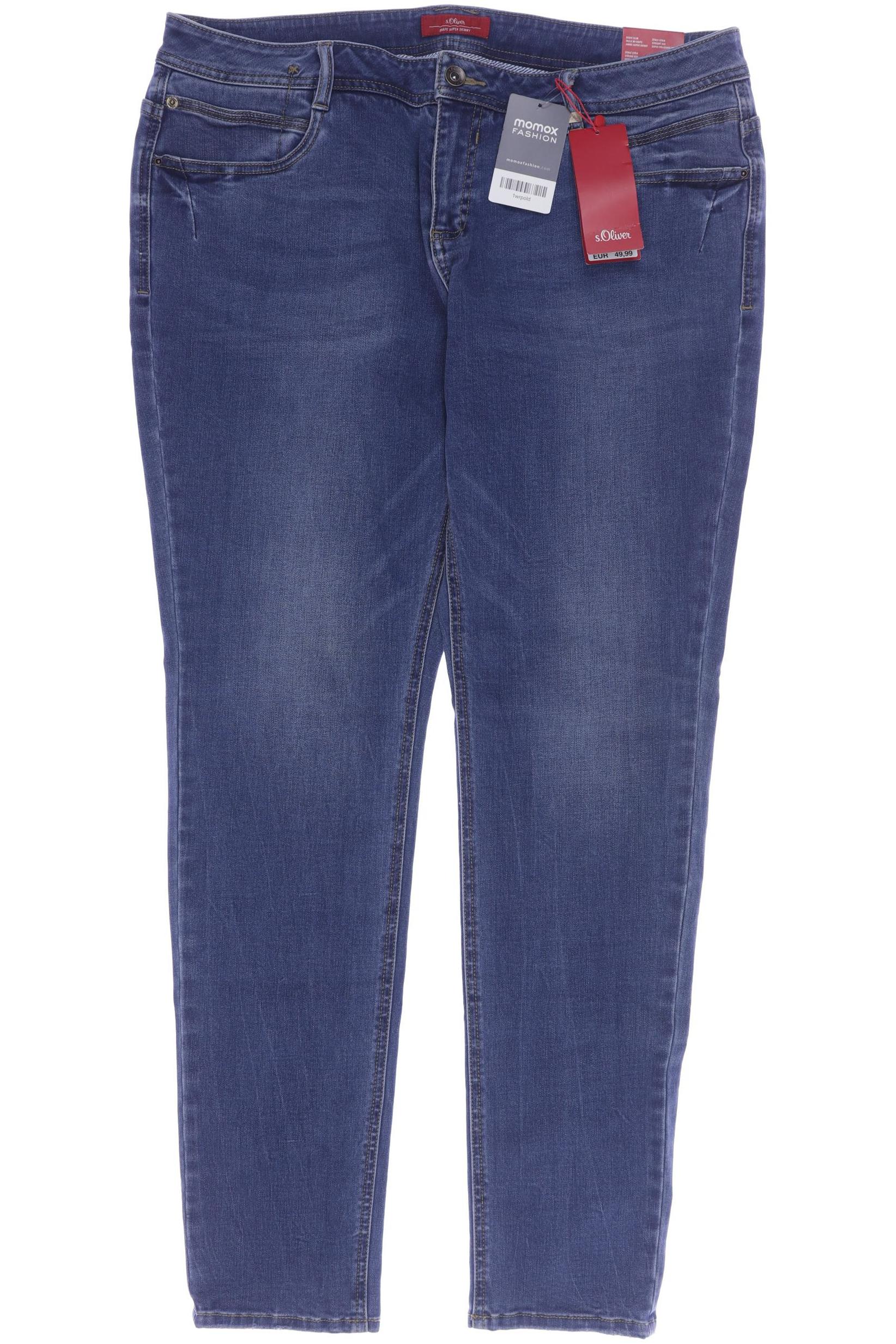 

s.Oliver Damen Jeans, blau