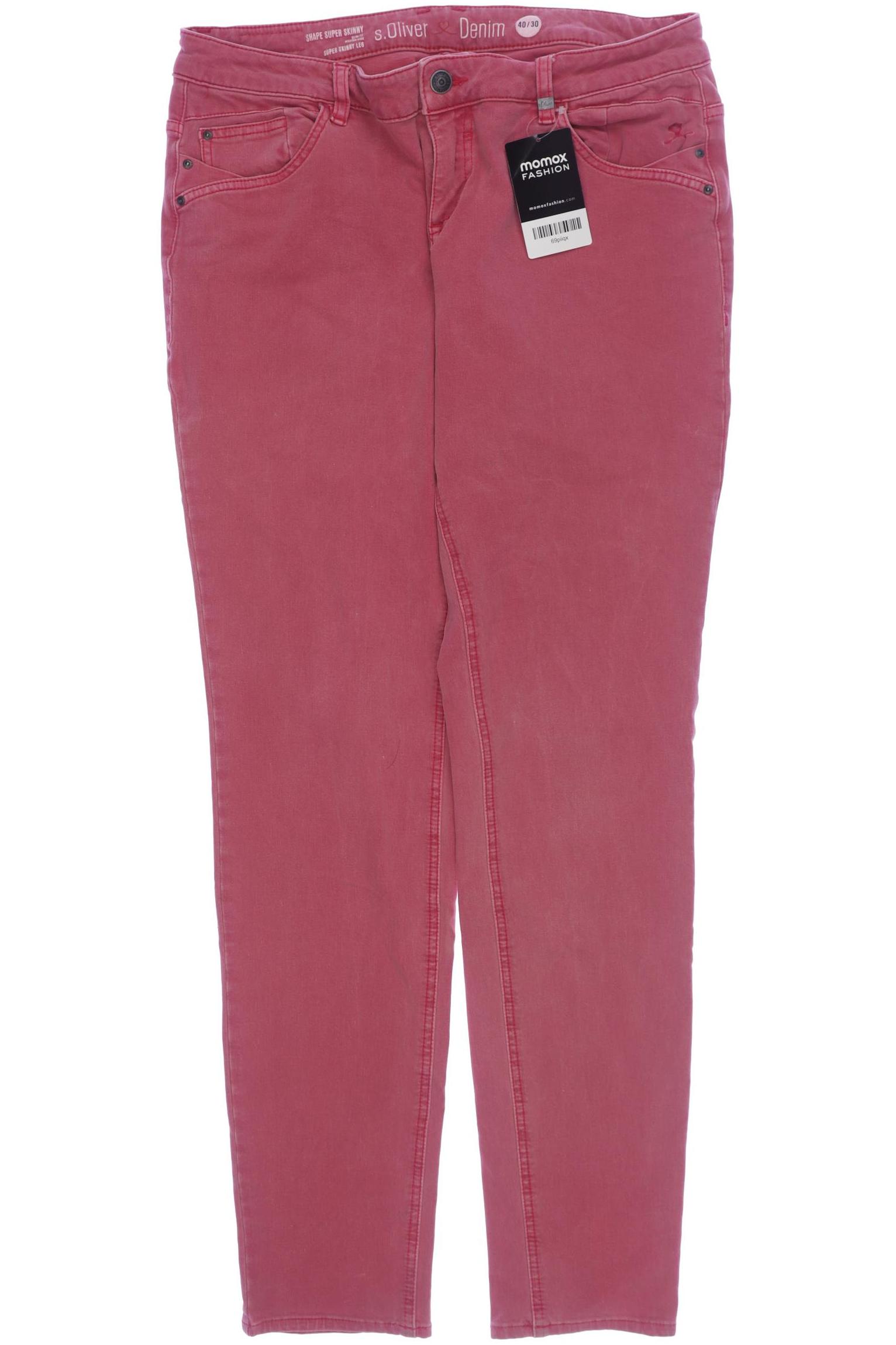 

s.Oliver Damen Jeans, rot, Gr. 40