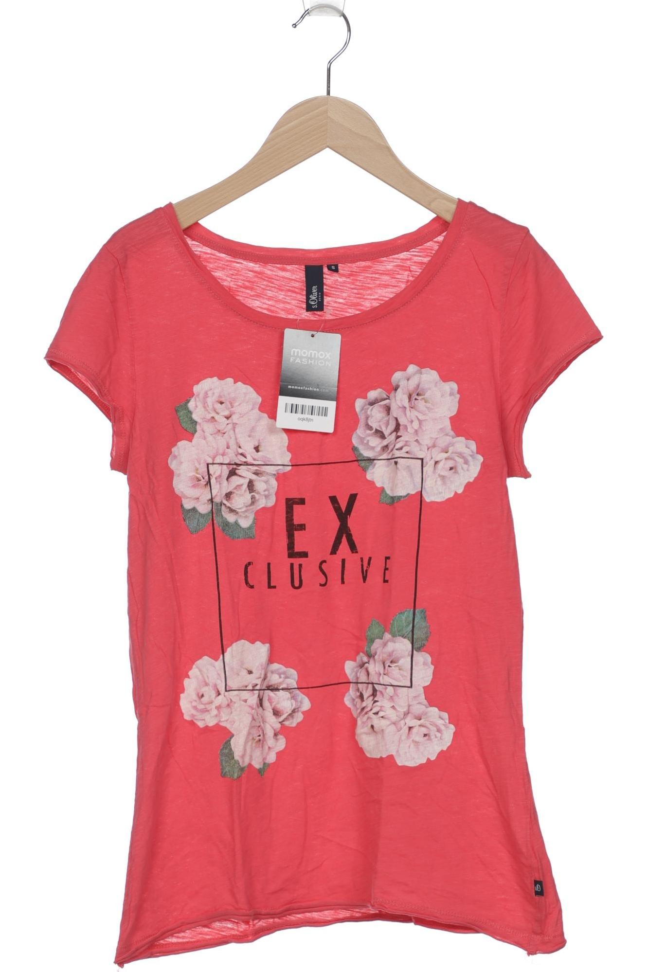 

s.Oliver Damen T-Shirt, rot, Gr. 36