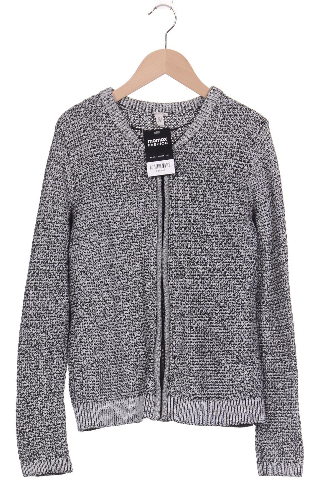 

s.Oliver Damen Strickjacke, schwarz, Gr. 42