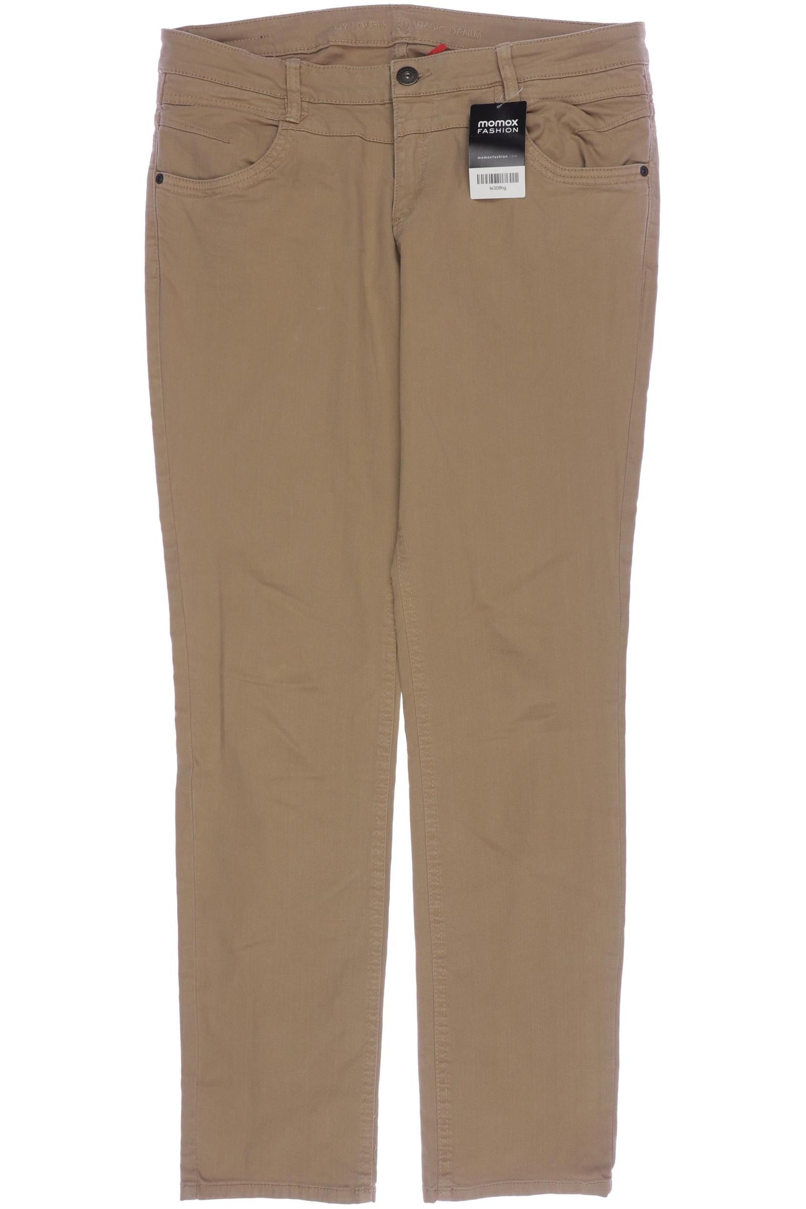 

s.Oliver Damen Jeans, beige, Gr. 42