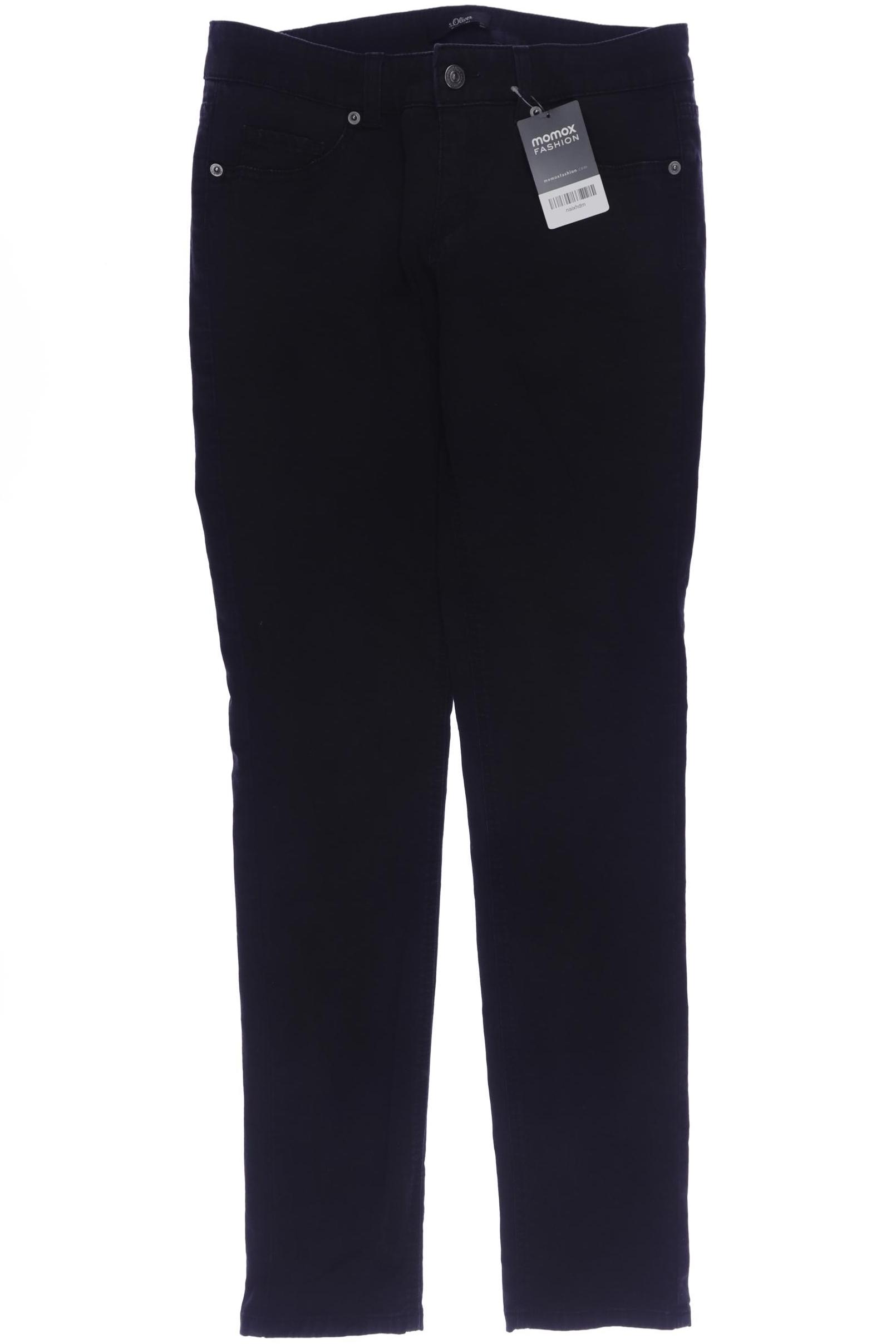 

s.Oliver Damen Stoffhose, schwarz, Gr. 38