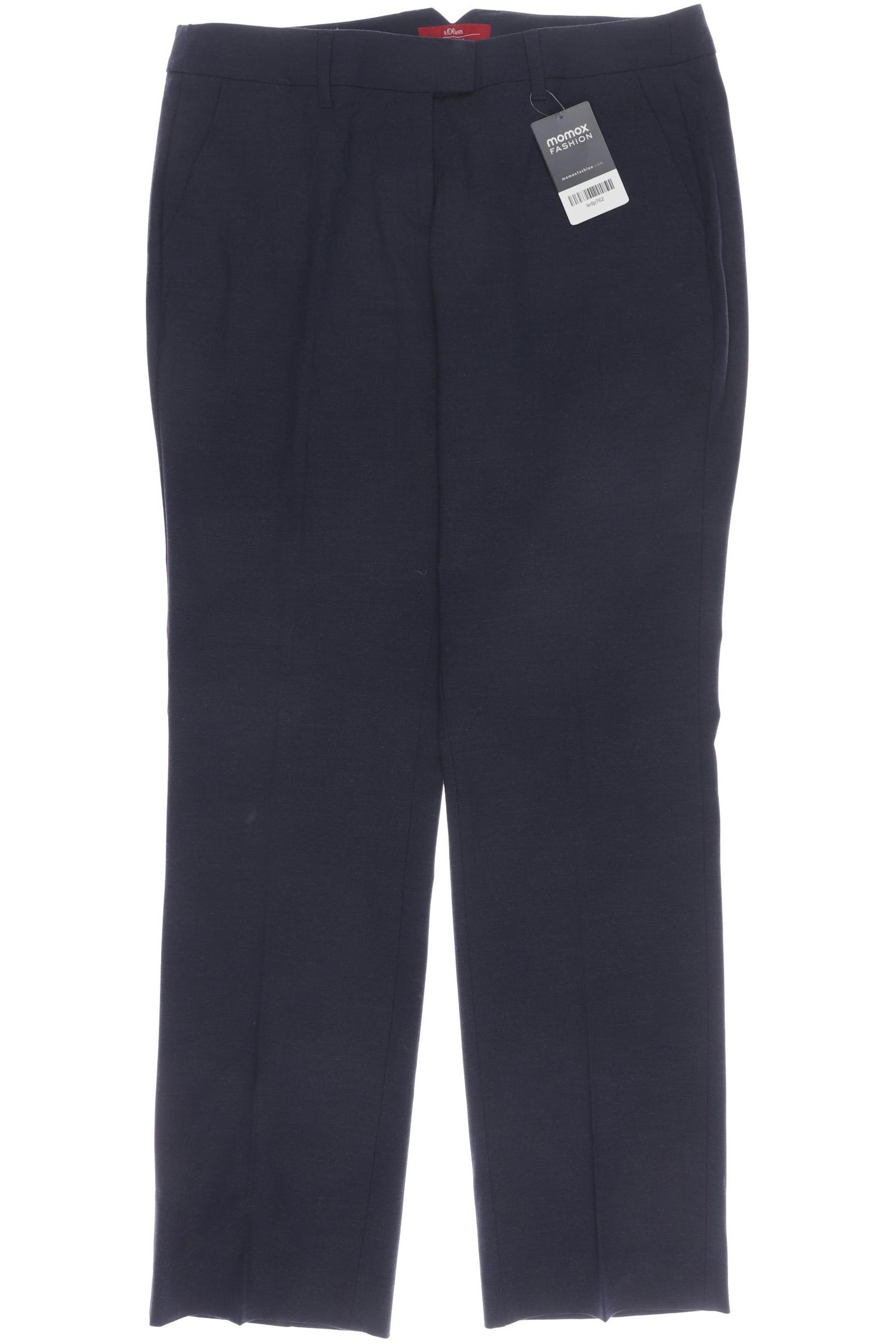 

s.Oliver Damen Stoffhose, marineblau, Gr. 40