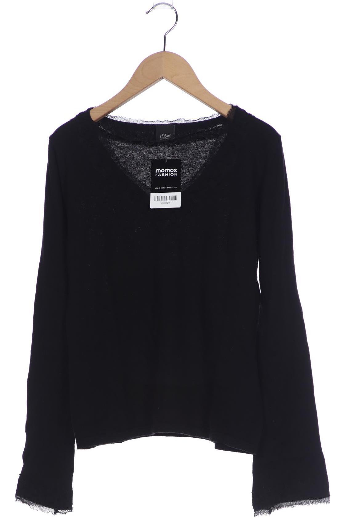 

s.Oliver Damen Pullover, schwarz, Gr. 36