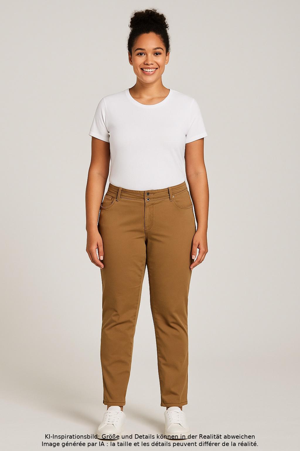 

s.Oliver Damen Jeans, braun, Gr. 46
