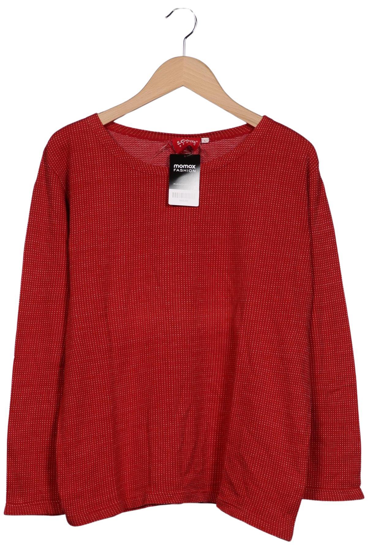 

s.Oliver Damen Langarmshirt, rot, Gr. 42