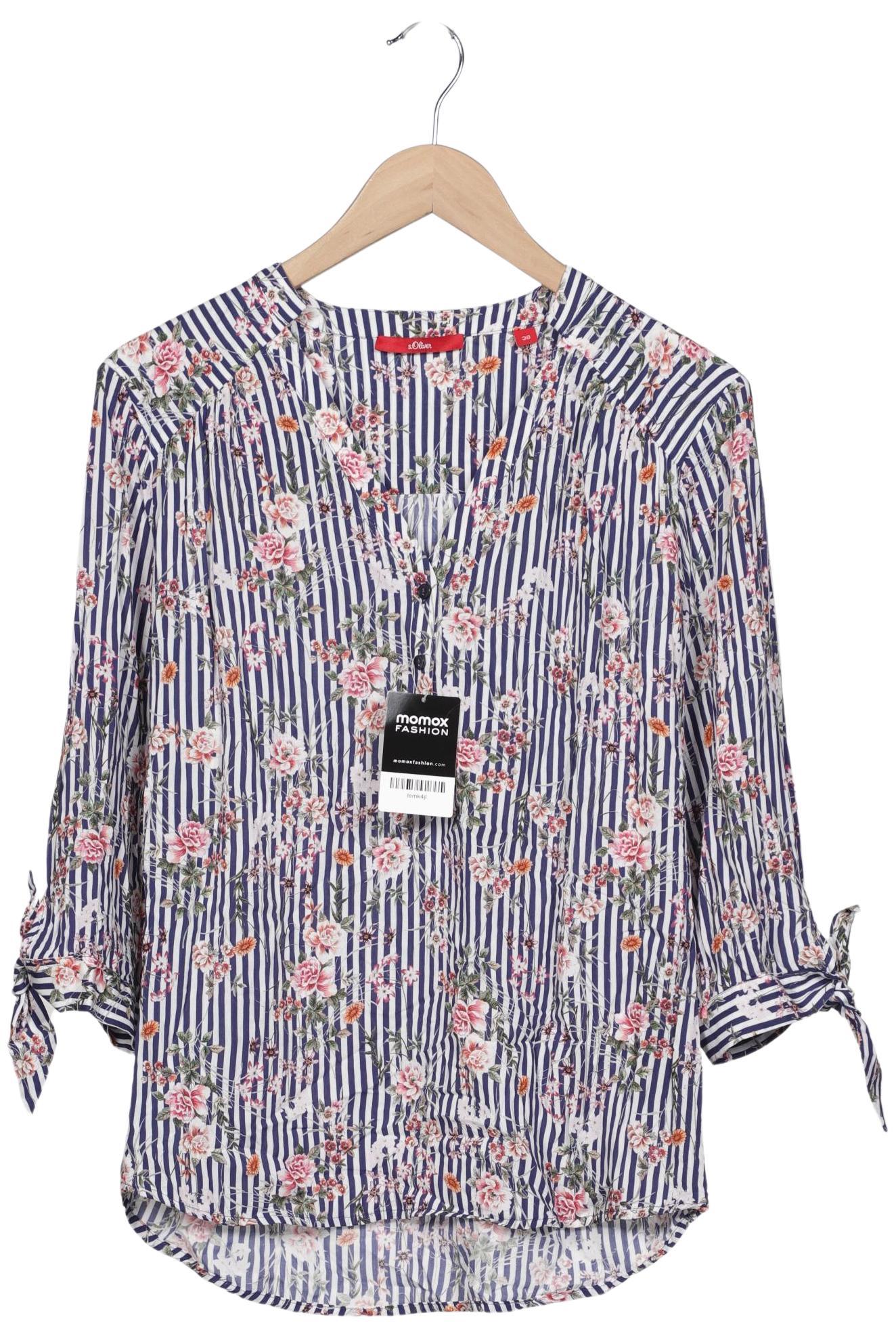 

s.Oliver Damen Bluse, marineblau, Gr. 38