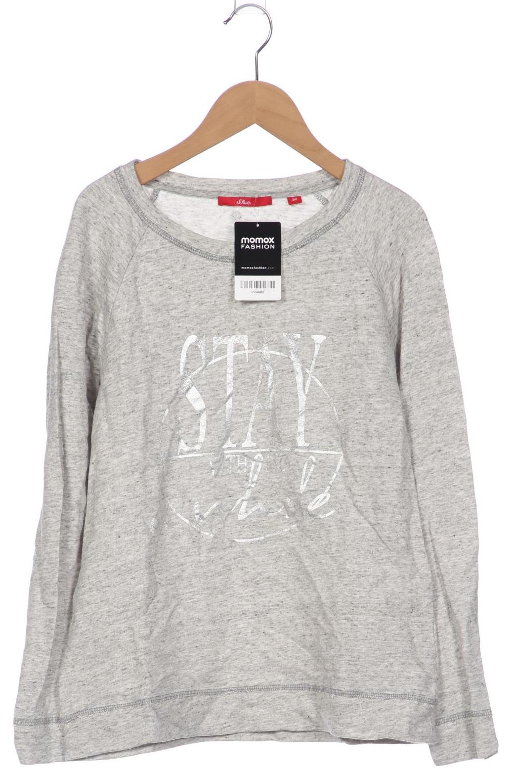 

s.Oliver Damen Sweatshirt, grau, Gr. 38