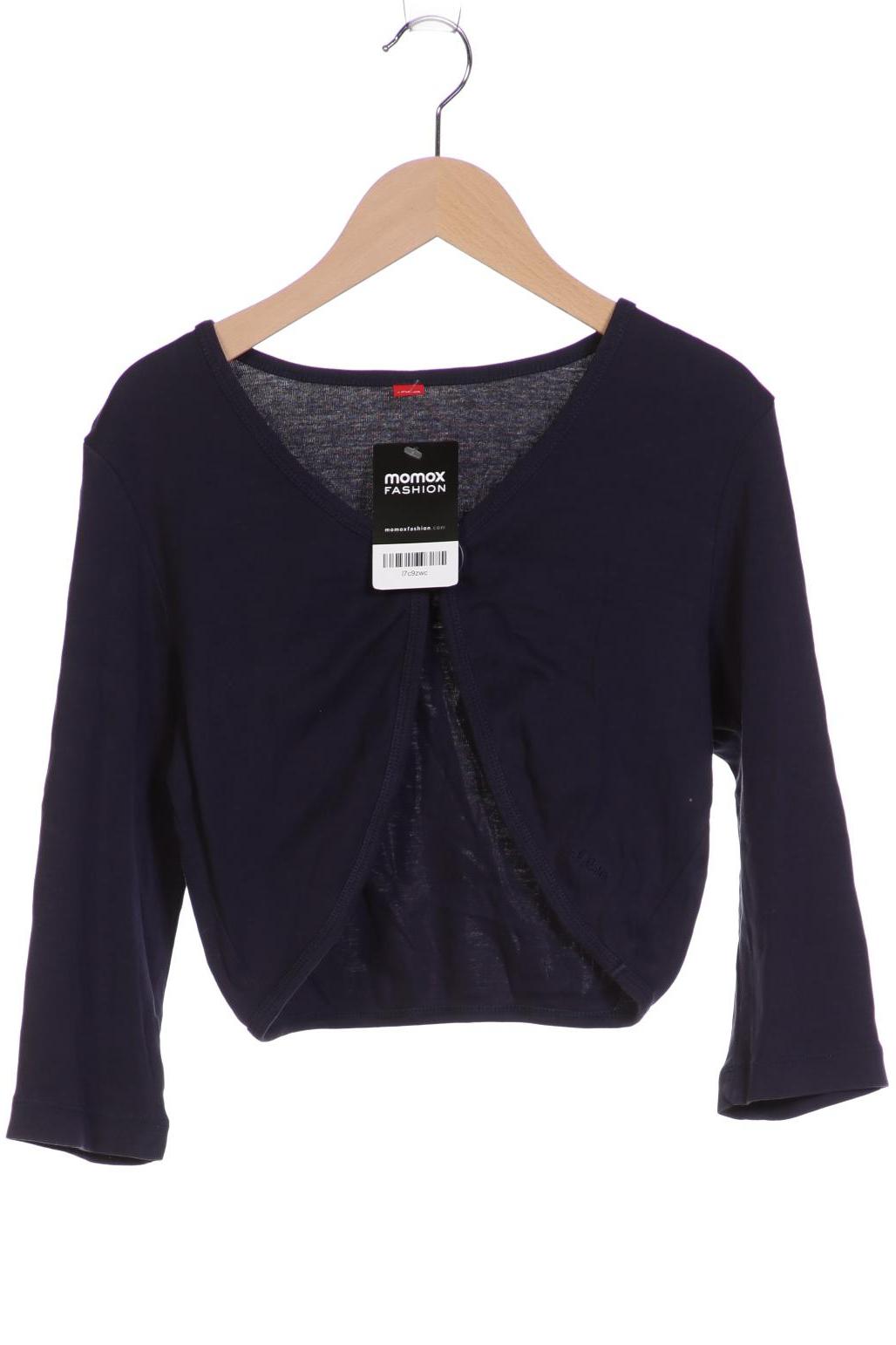 

s.Oliver Damen Strickjacke, marineblau
