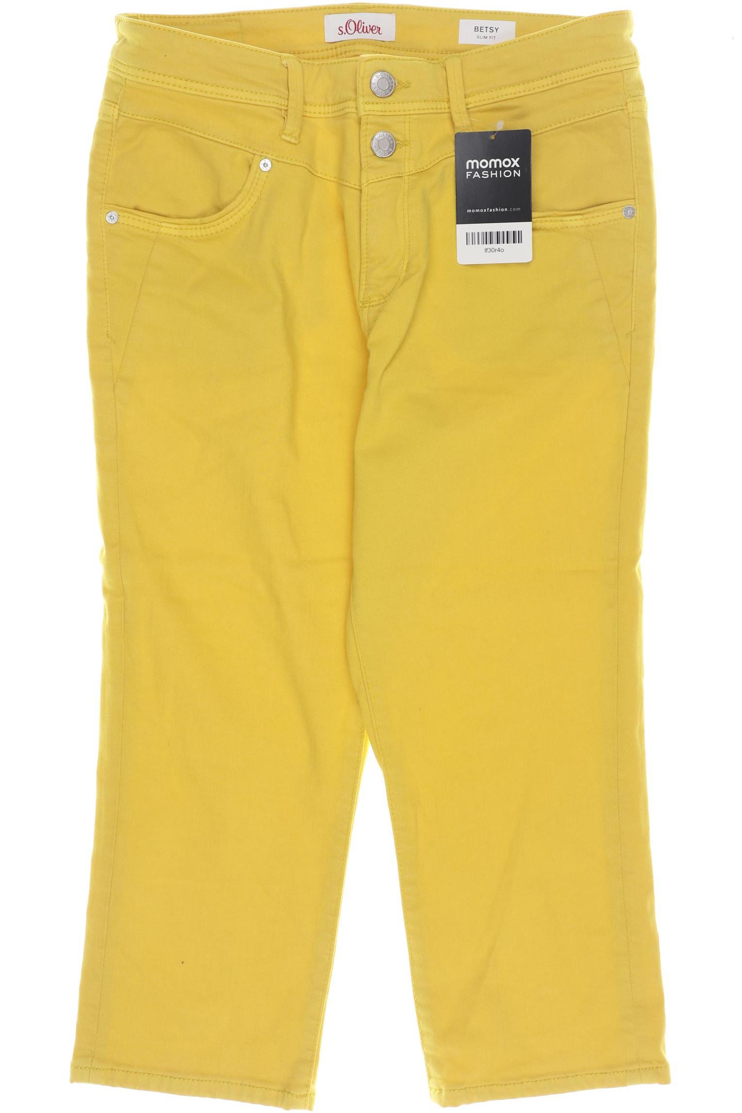

s.Oliver Damen Jeans, gelb