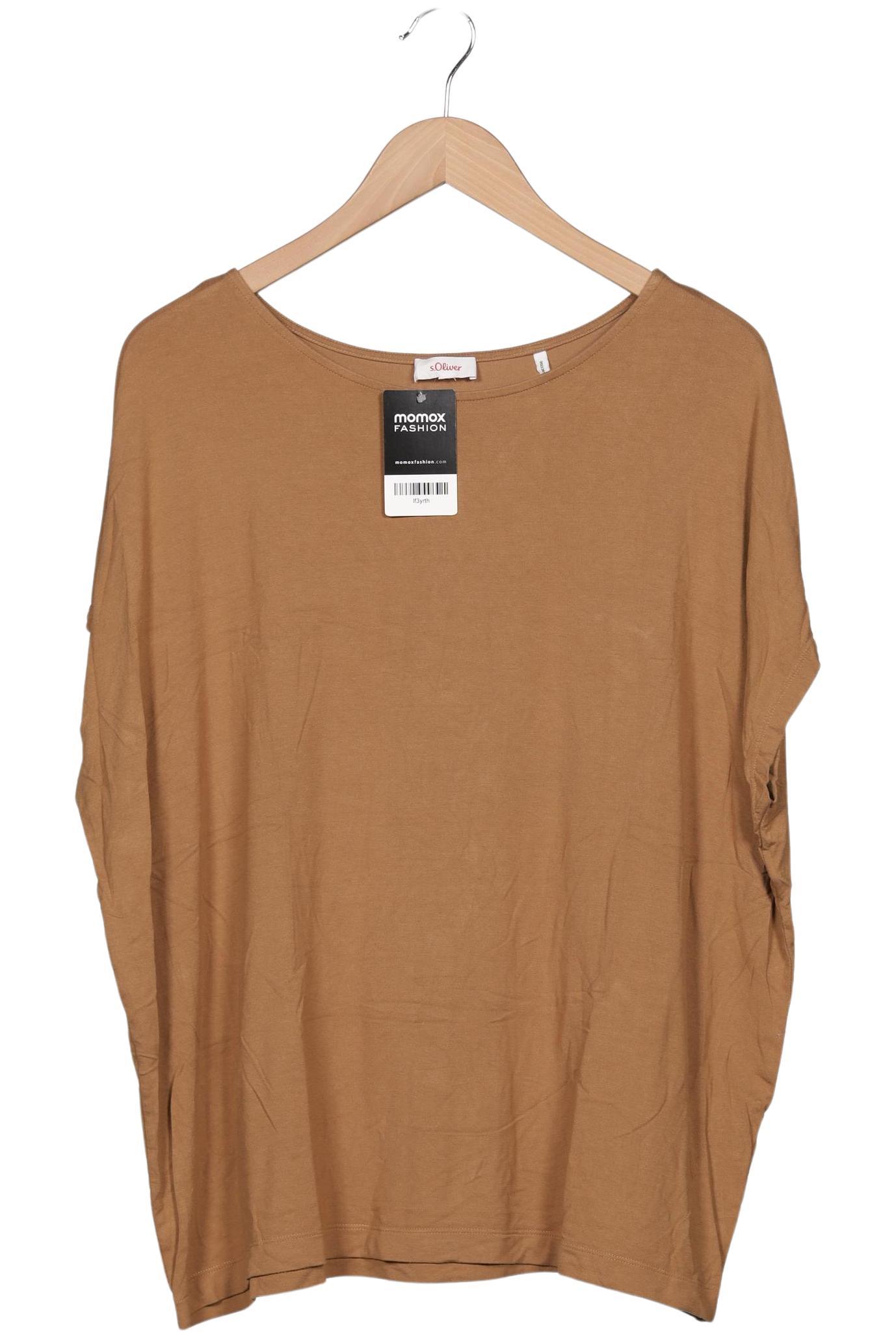 

s.Oliver Damen T-Shirt, beige, Gr. 38