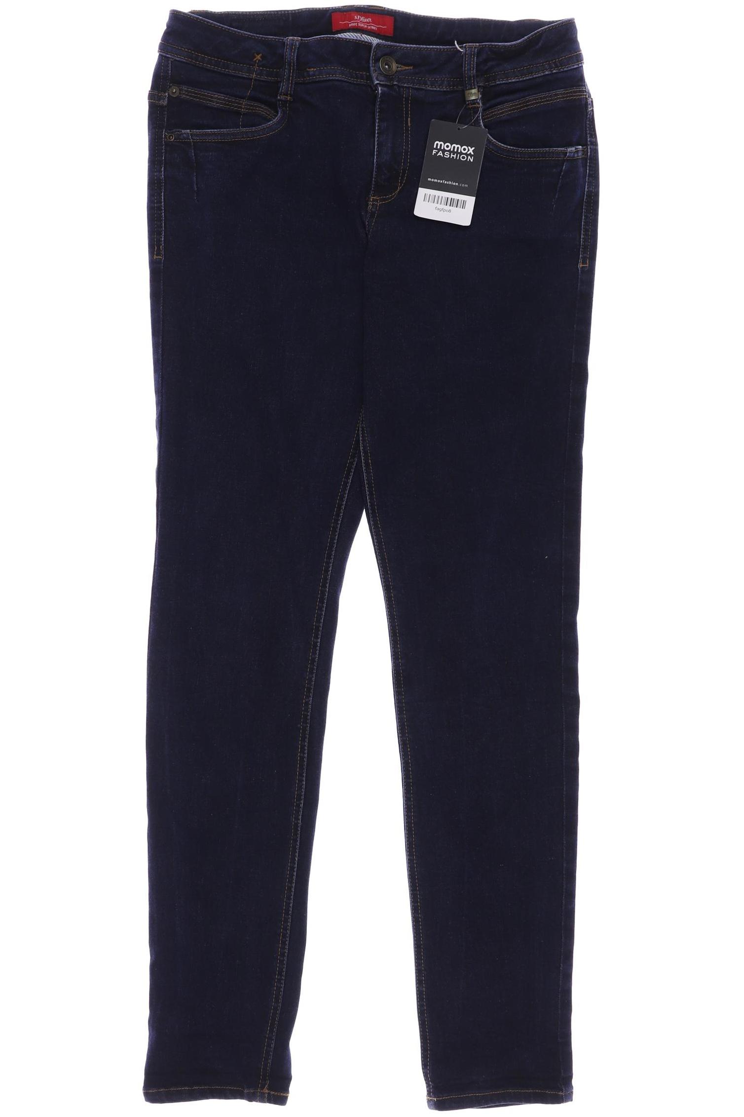 

s.Oliver Damen Jeans, marineblau