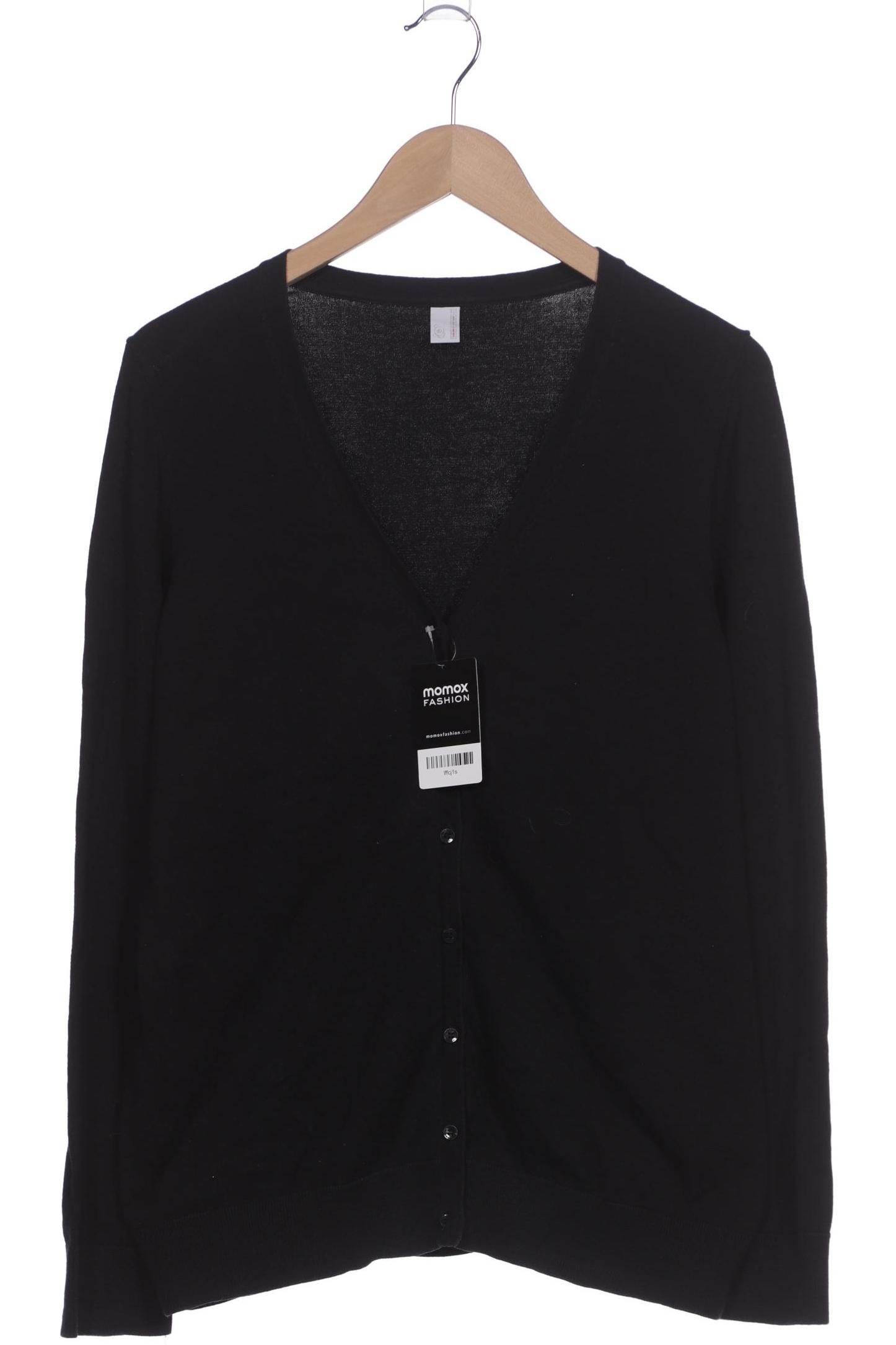 

s.Oliver Damen Strickjacke, schwarz, Gr. 46