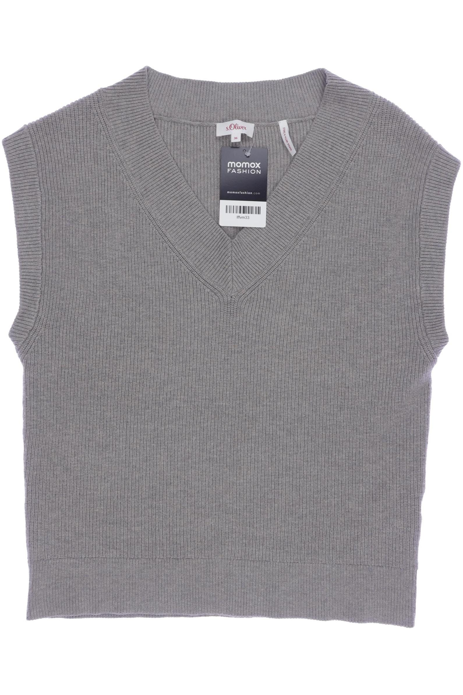 

s.Oliver Damen Pullover, grau, Gr. 36