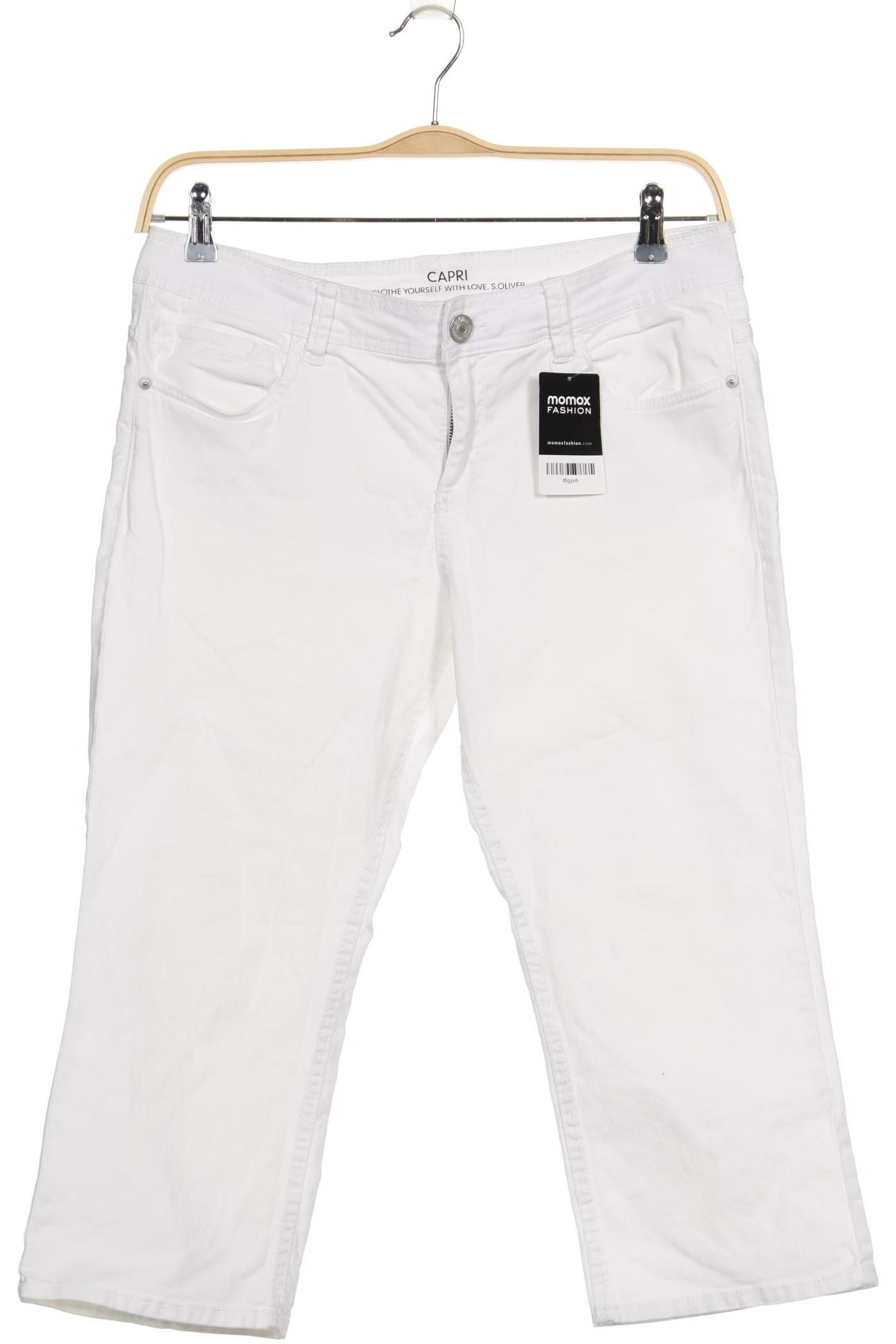 

s.Oliver Damen Jeans, weiß, Gr. 40