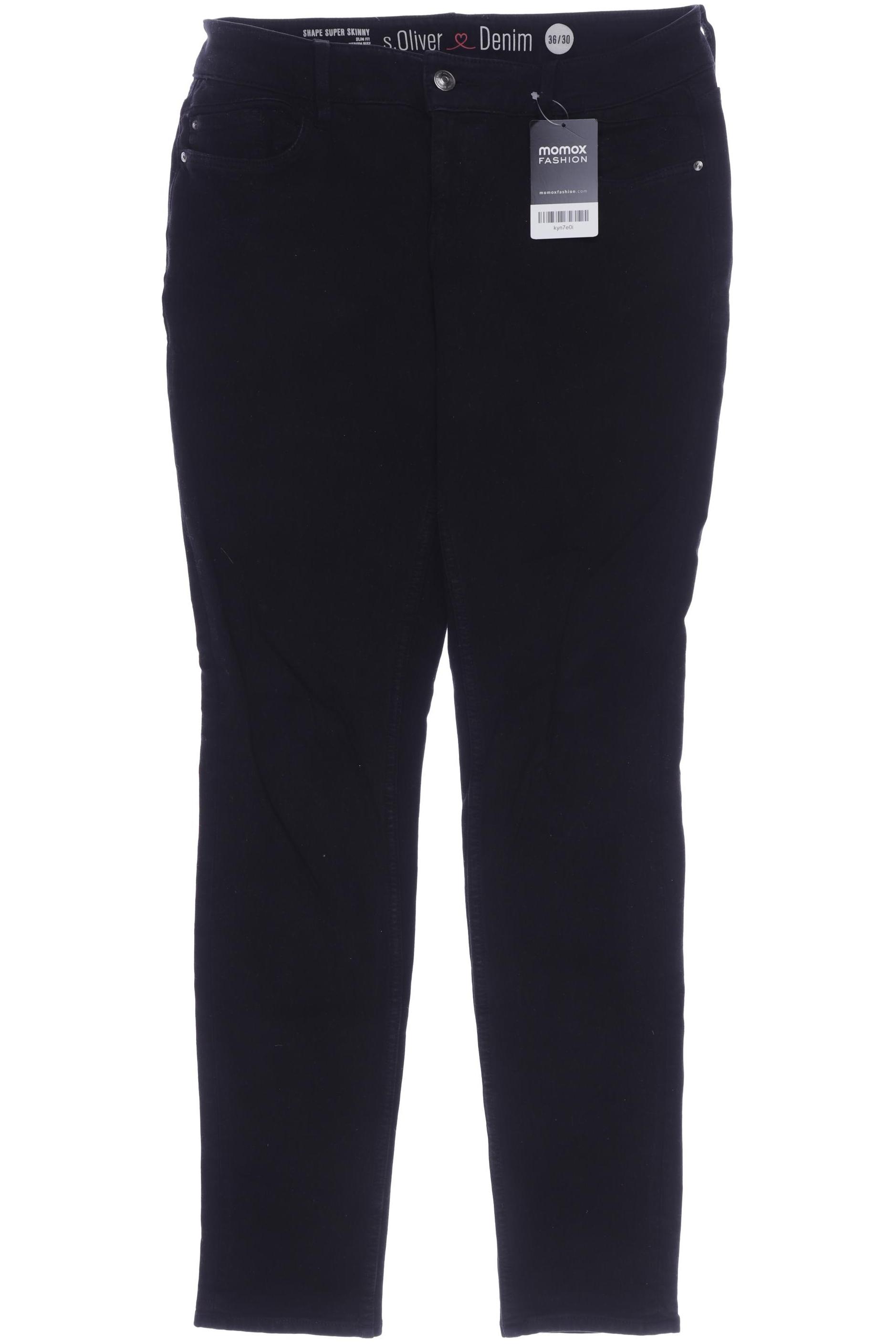

s.Oliver Damen Jeans, schwarz, Gr. 36