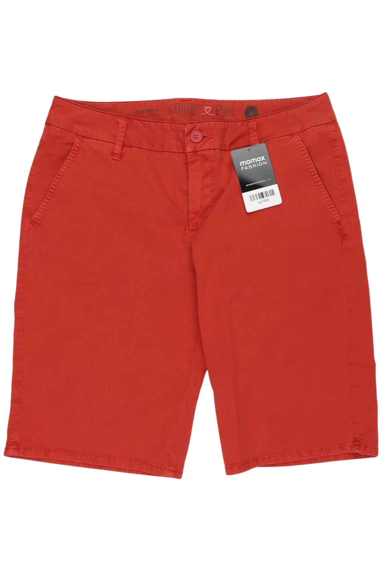 

s.Oliver Damen Shorts, rot, Gr. 36