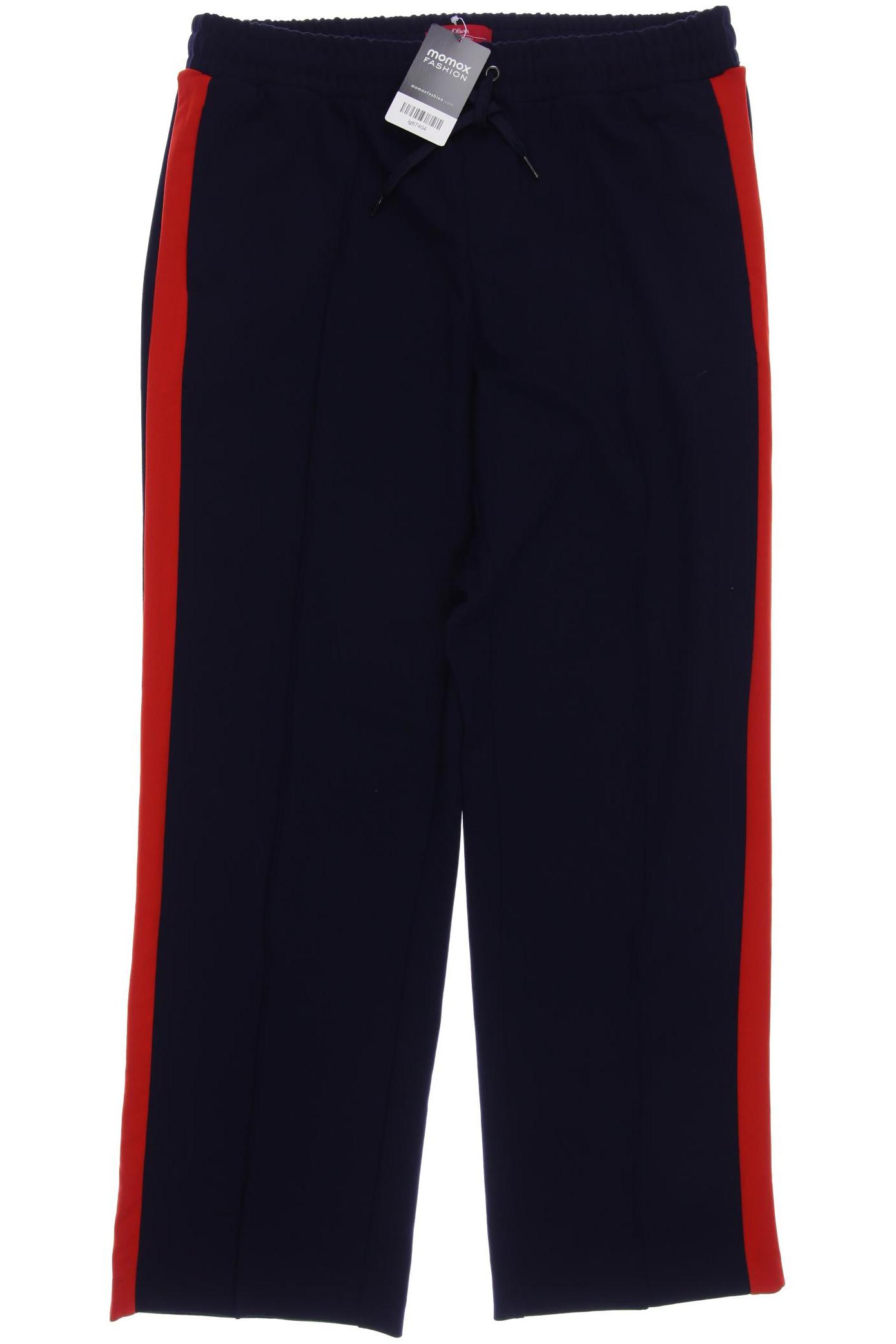 

s.Oliver Damen Stoffhose, marineblau