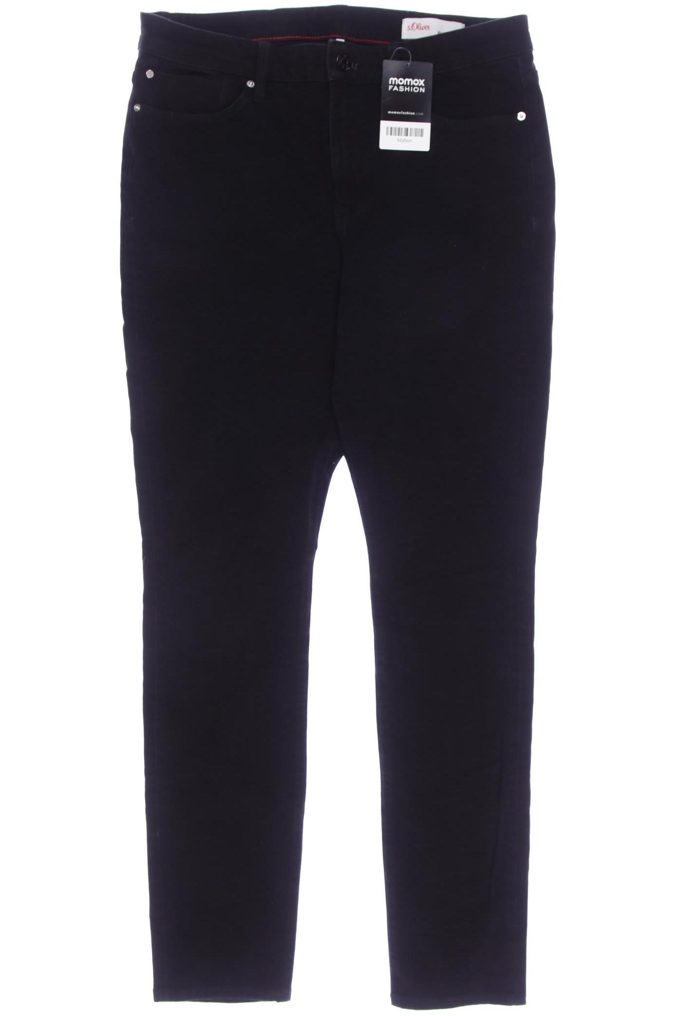 

s.Oliver Damen Jeans, schwarz, Gr. 40