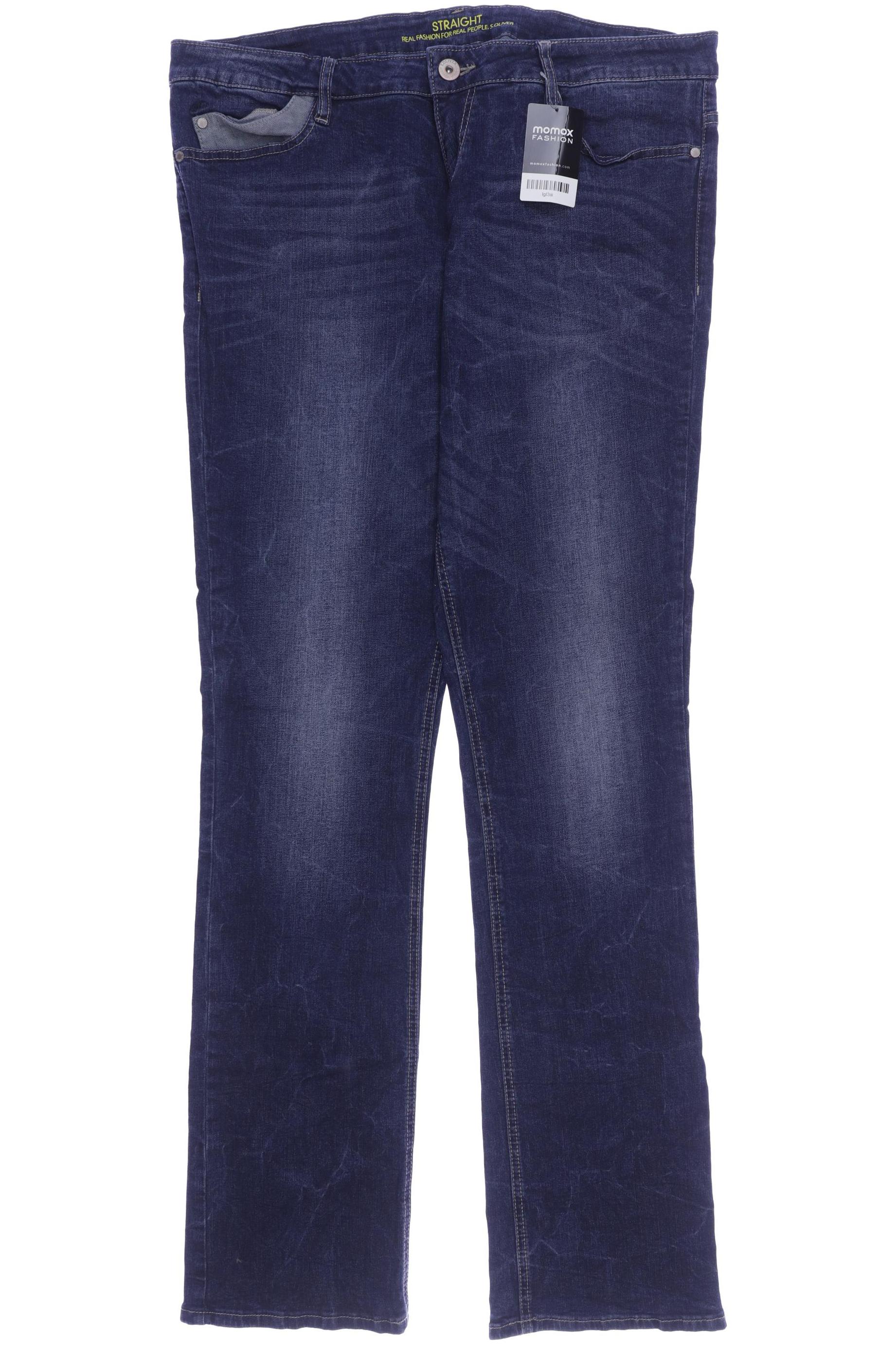 

s.Oliver Damen Jeans, marineblau