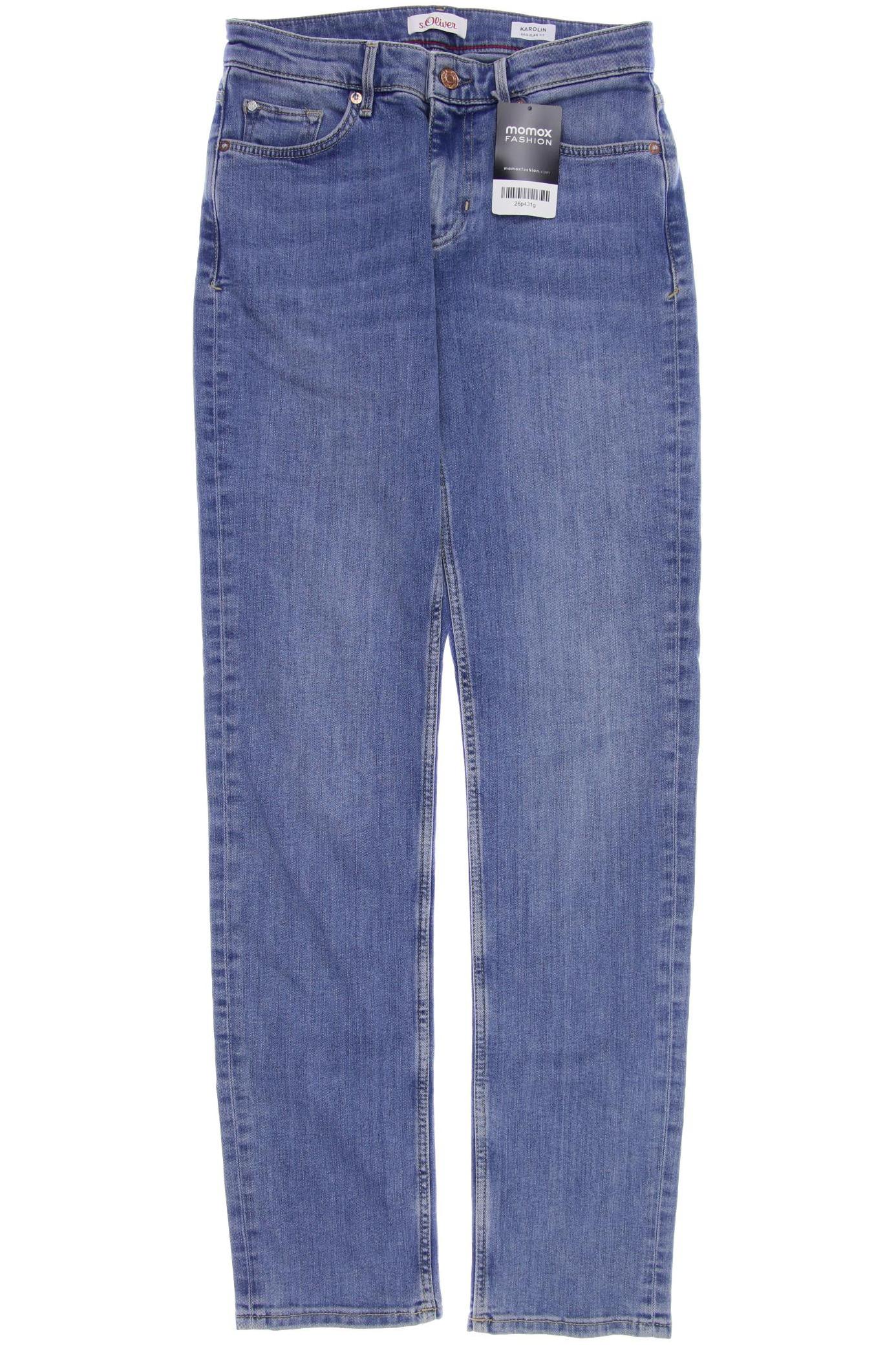 

s.Oliver Damen Jeans, blau