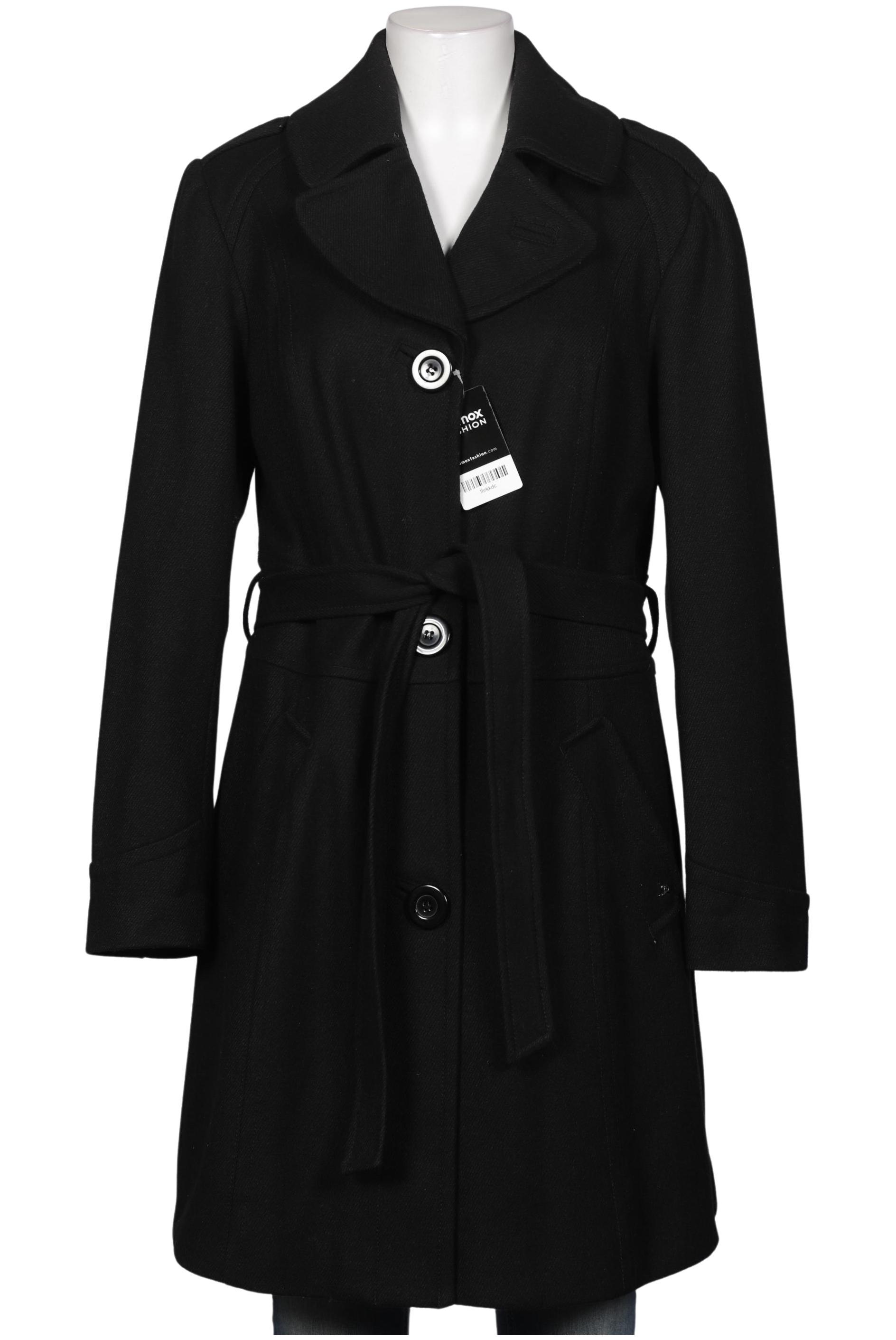 

s.Oliver Damen Mantel, schwarz, Gr. 40