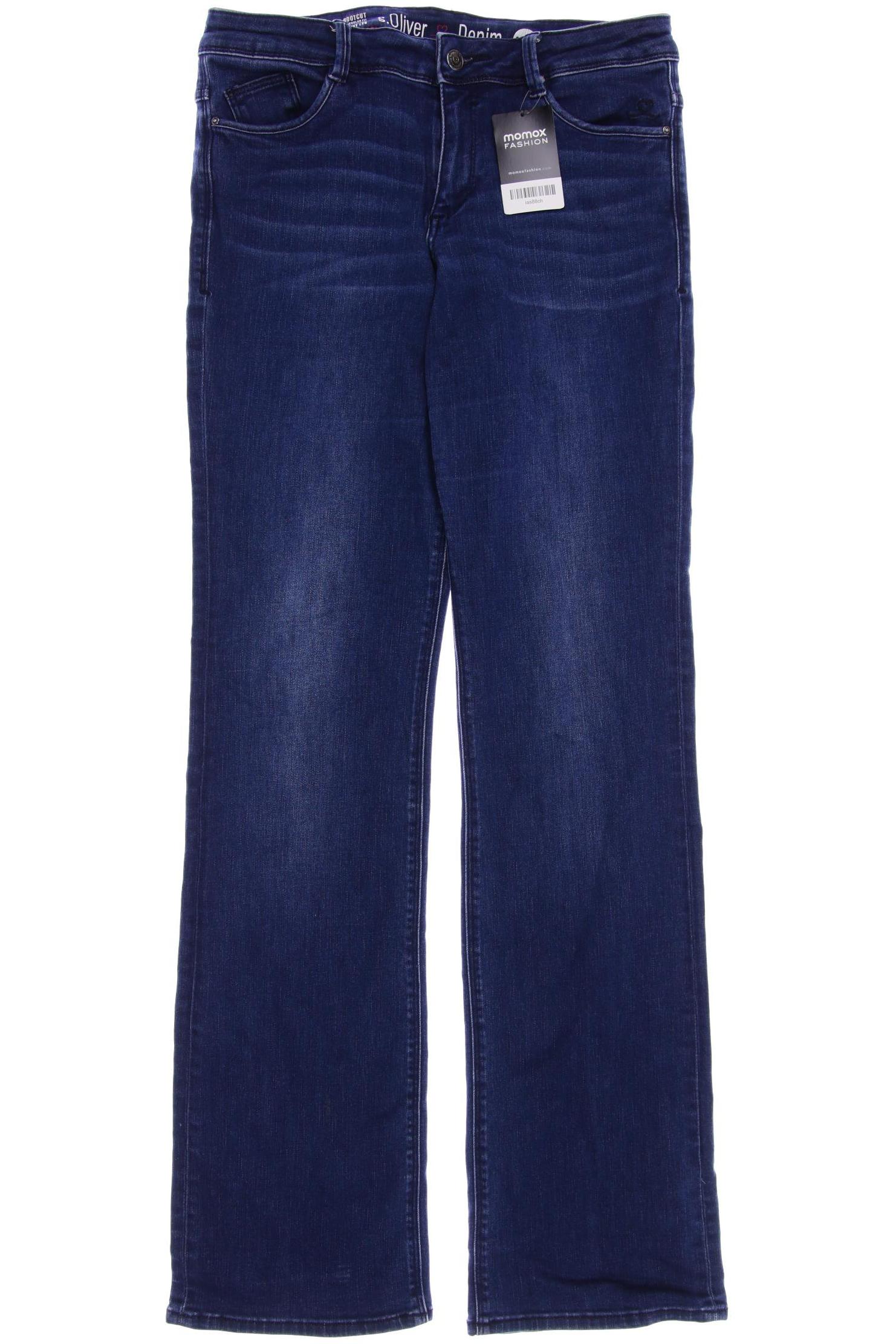 

s.Oliver Damen Jeans, blau