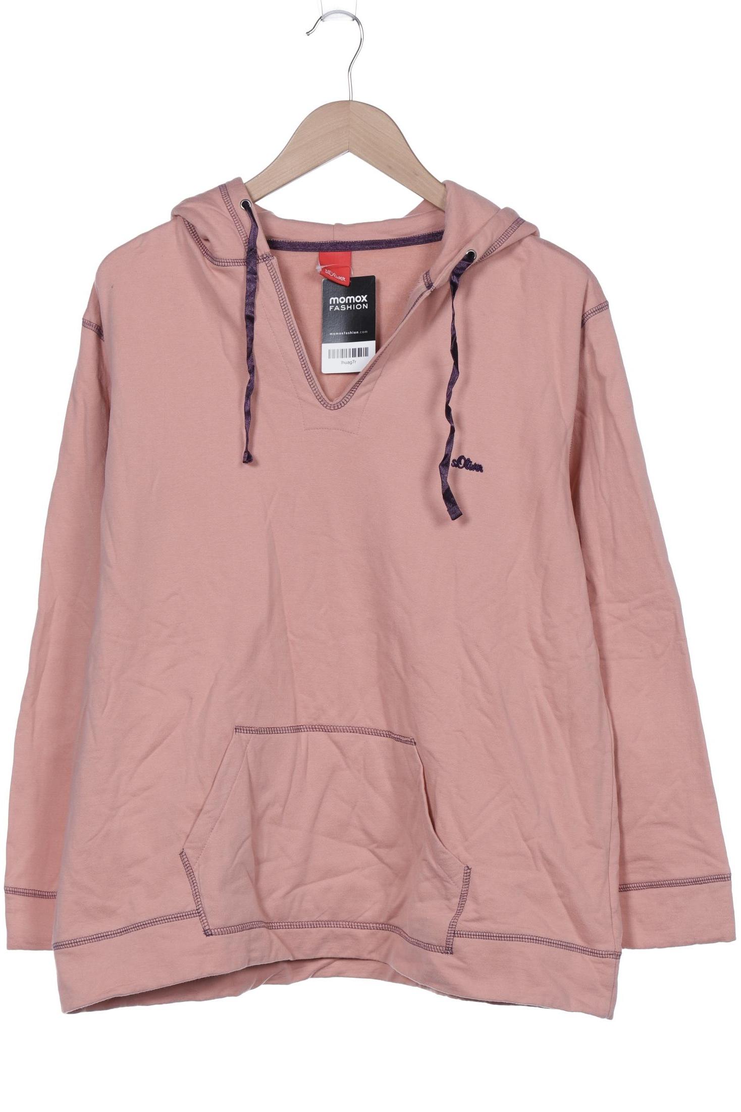

s.Oliver Damen Kapuzenpullover, pink, Gr. 48