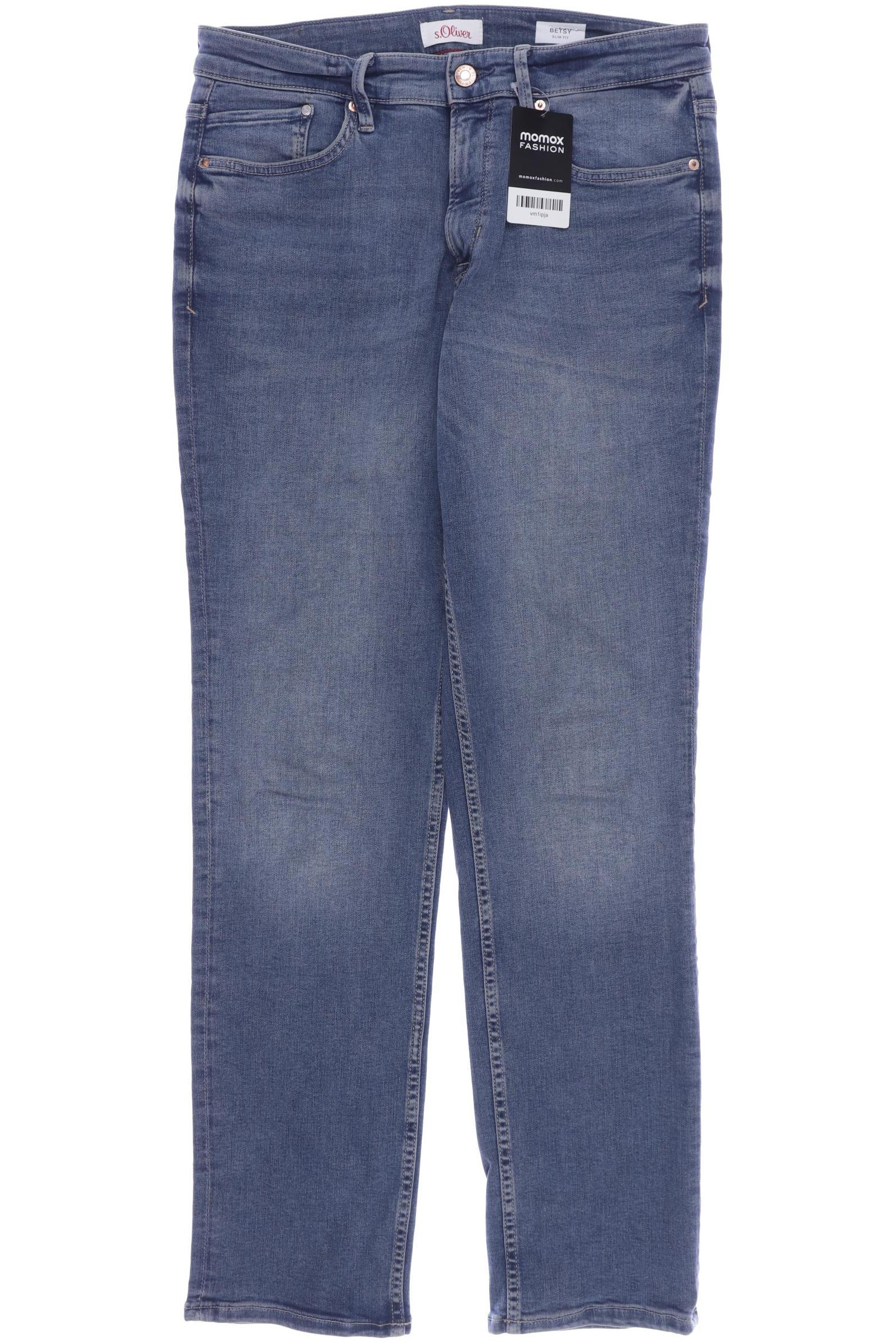 

s.Oliver Damen Jeans, blau