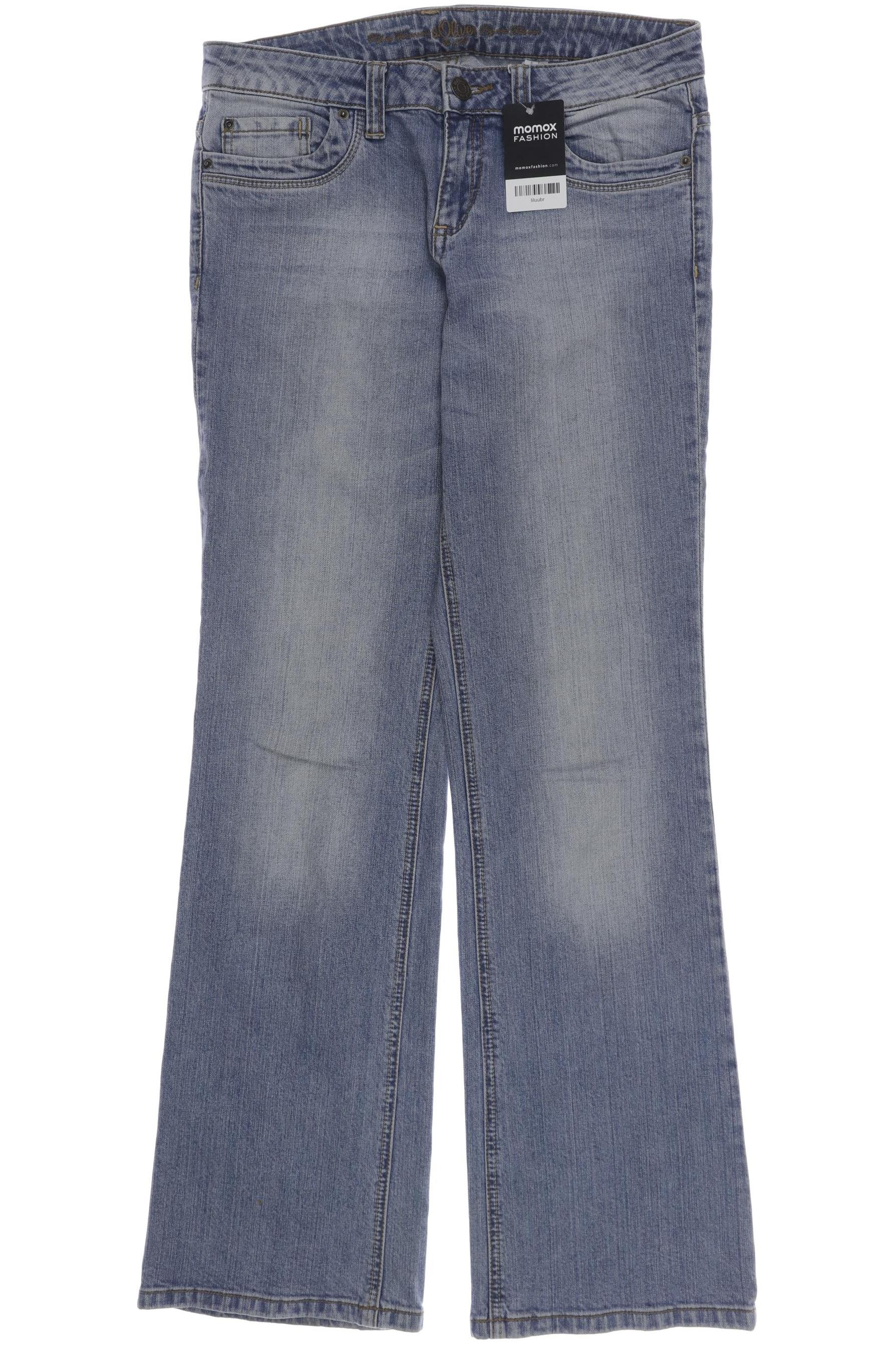 

s.Oliver Damen Jeans, blau