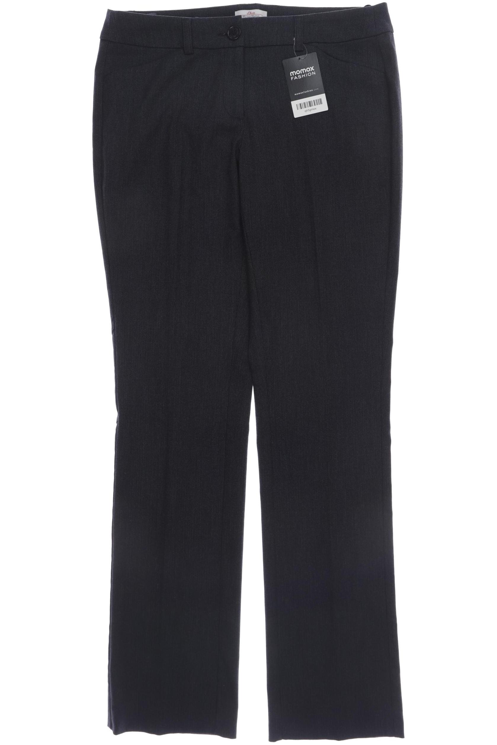 

s.Oliver Damen Stoffhose, marineblau, Gr. 38