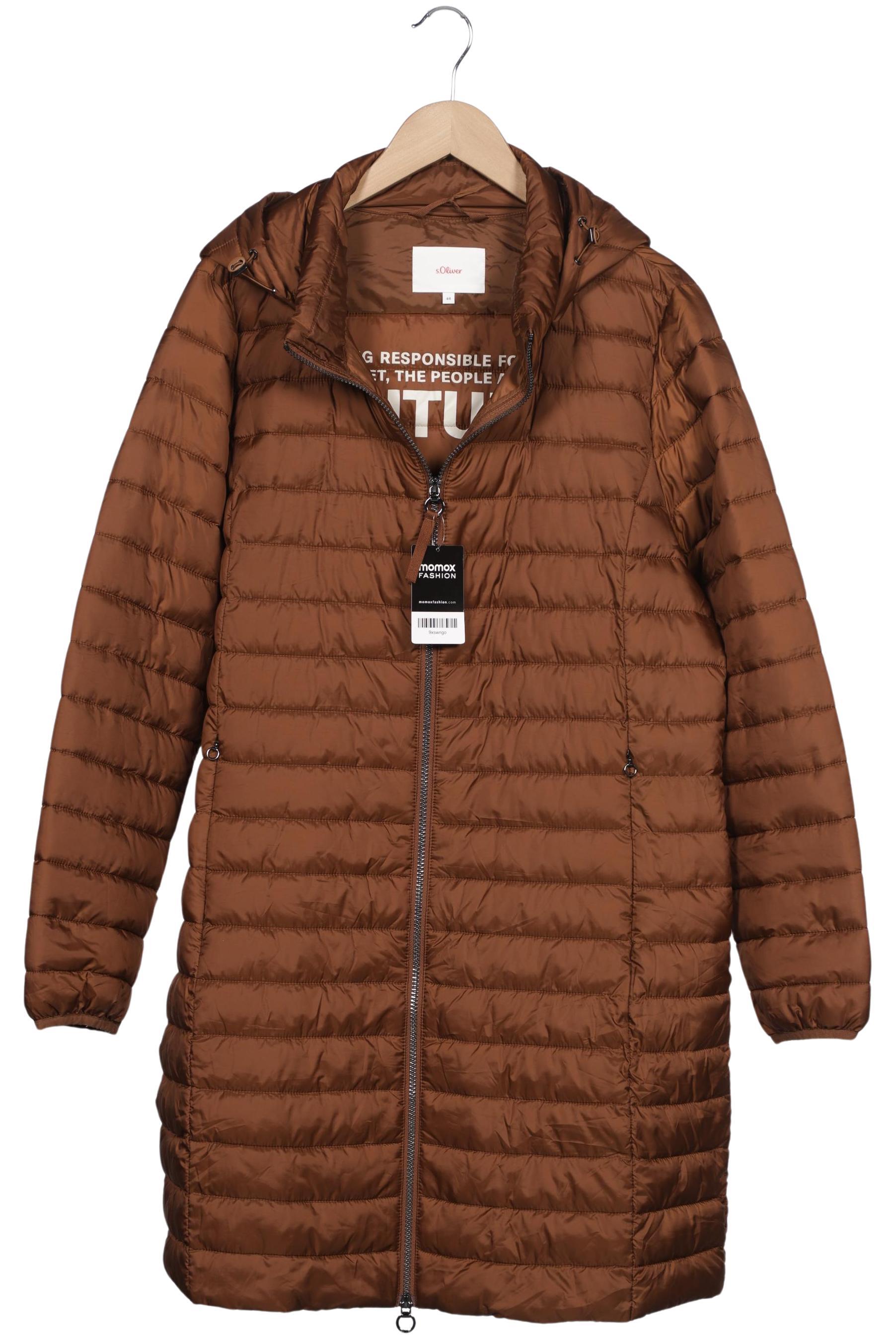 

s.Oliver Damen Mantel, braun, Gr. 44