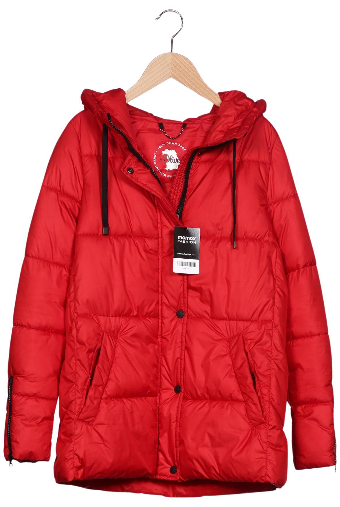 

s.Oliver Damen Jacke, rot, Gr. 34