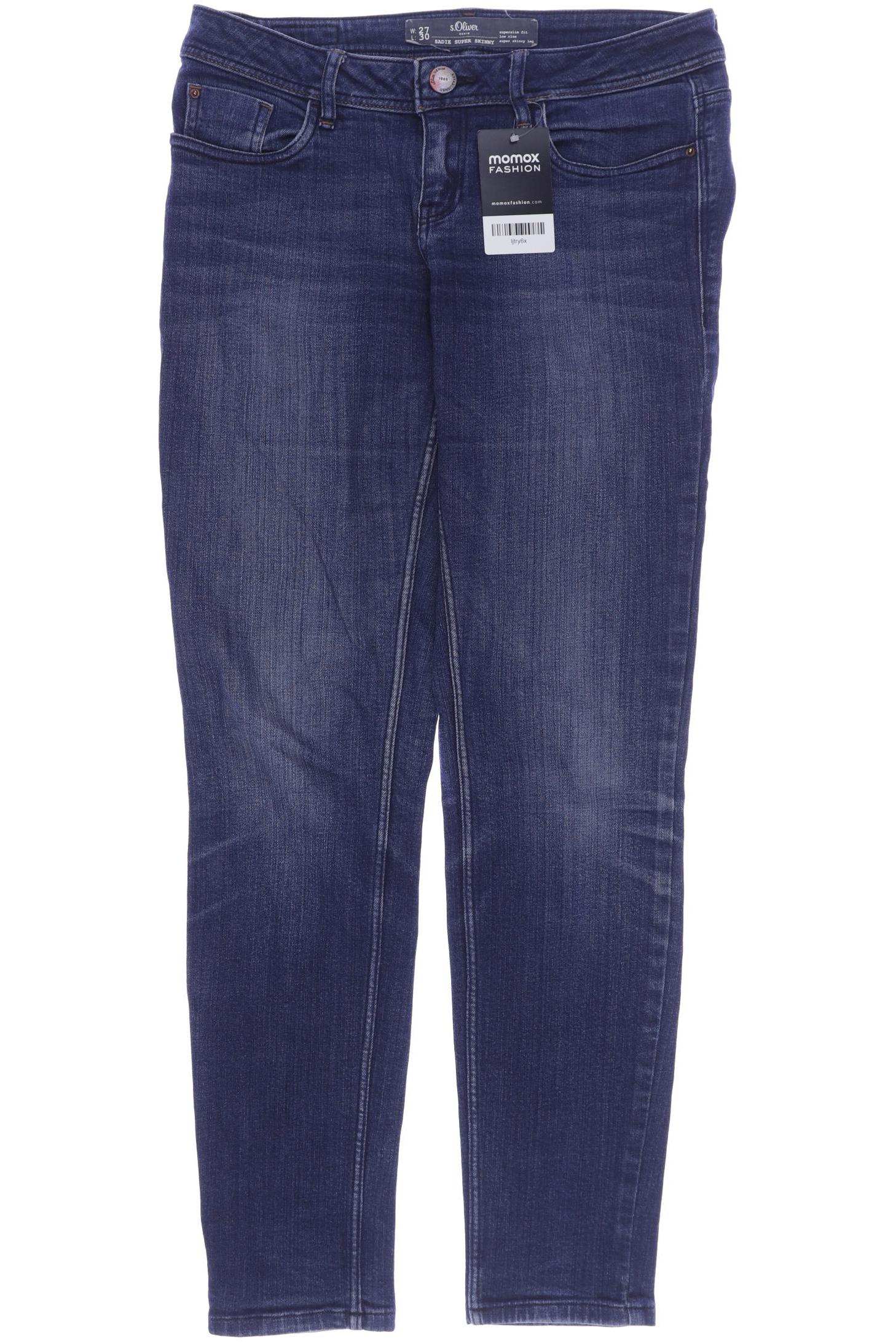 

s.Oliver Damen Jeans, blau