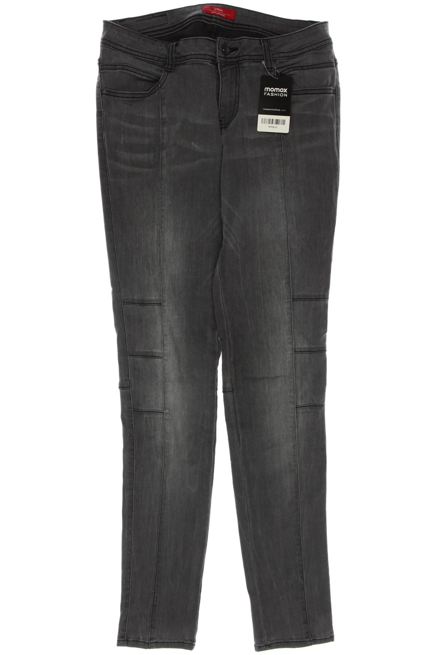 

s.Oliver Damen Jeans, grau