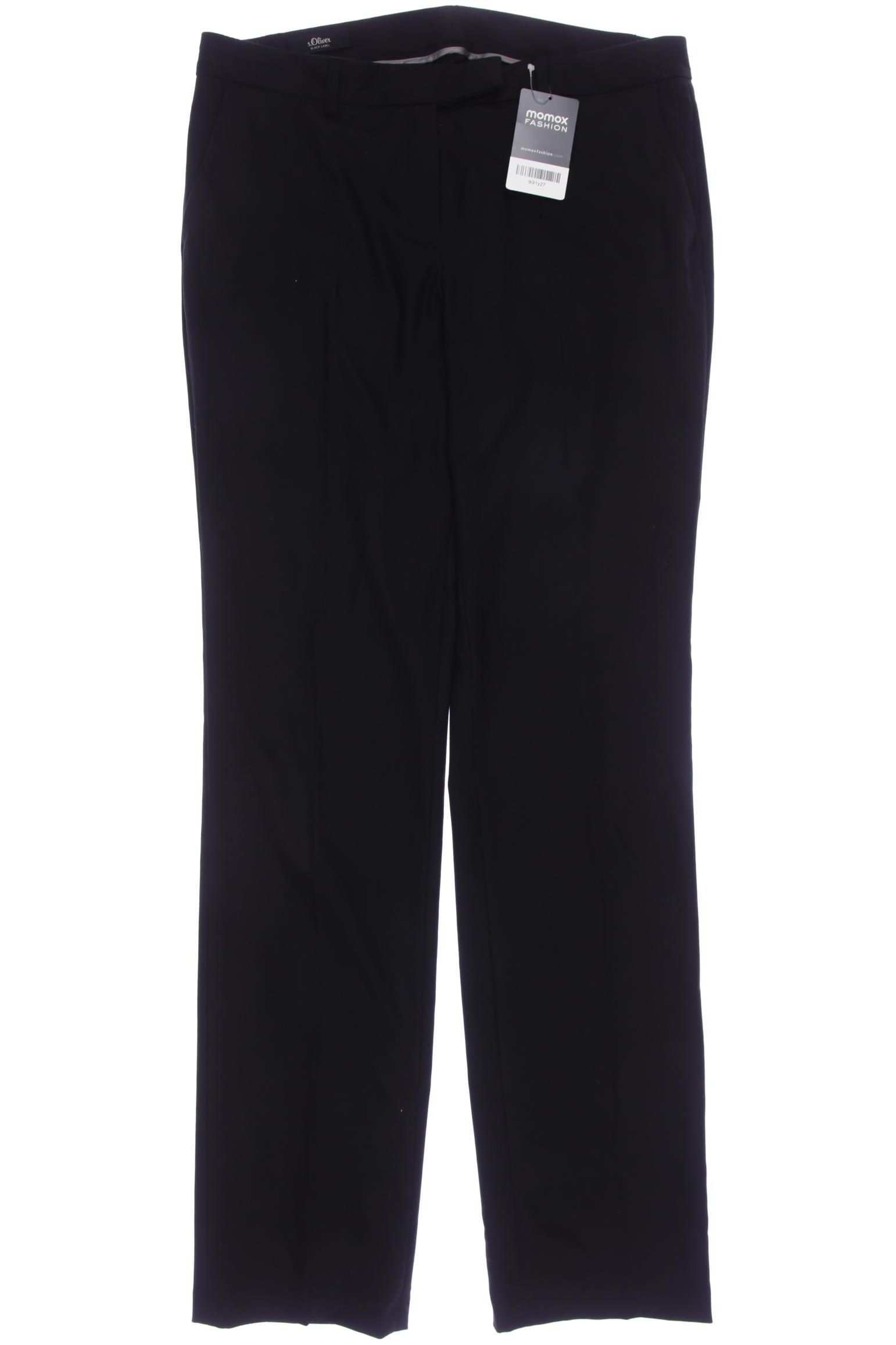 

s.Oliver Damen Stoffhose, schwarz, Gr. 33