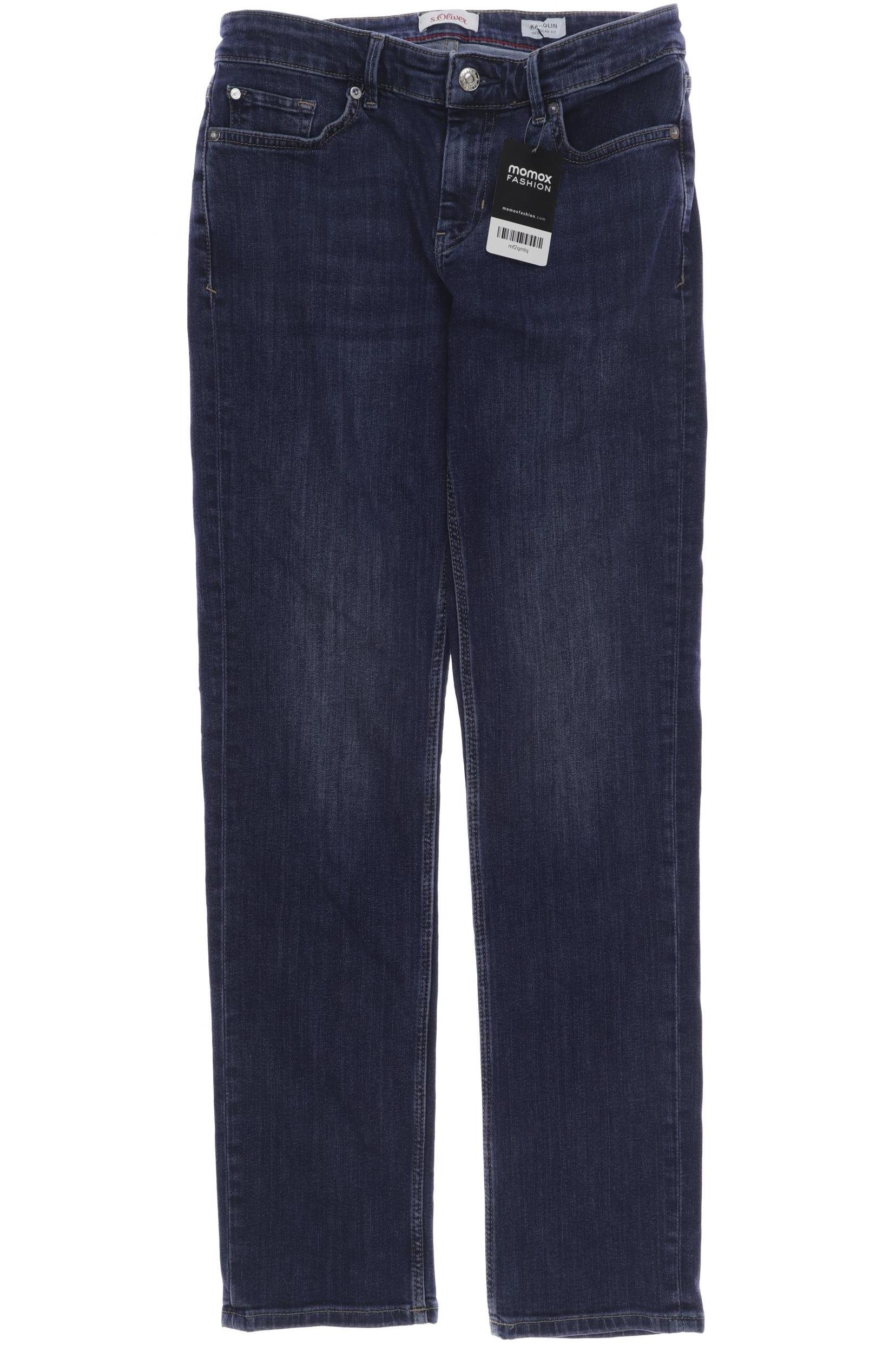 

s.Oliver Damen Jeans, blau