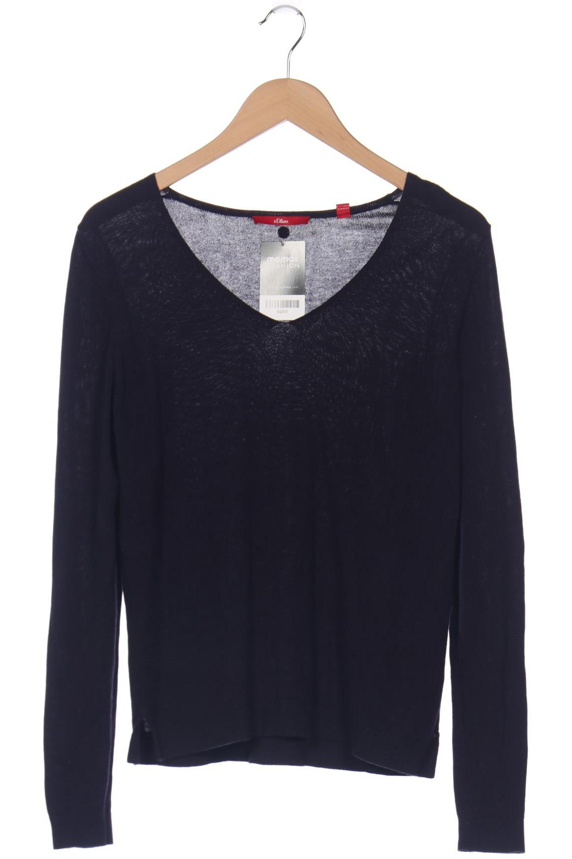 

s.Oliver Damen Pullover, marineblau