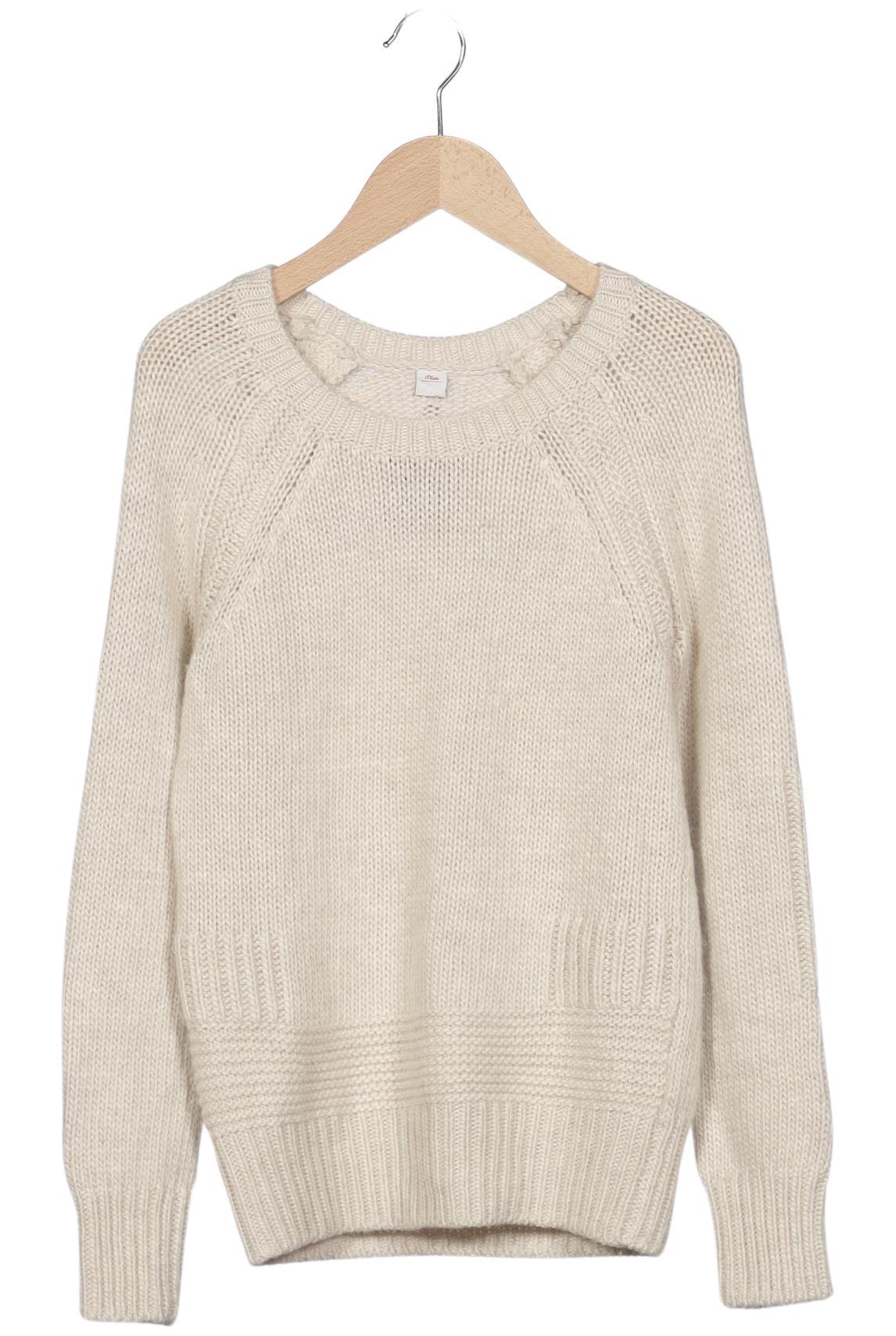 

s.Oliver Damen Pullover, beige, Gr. 34