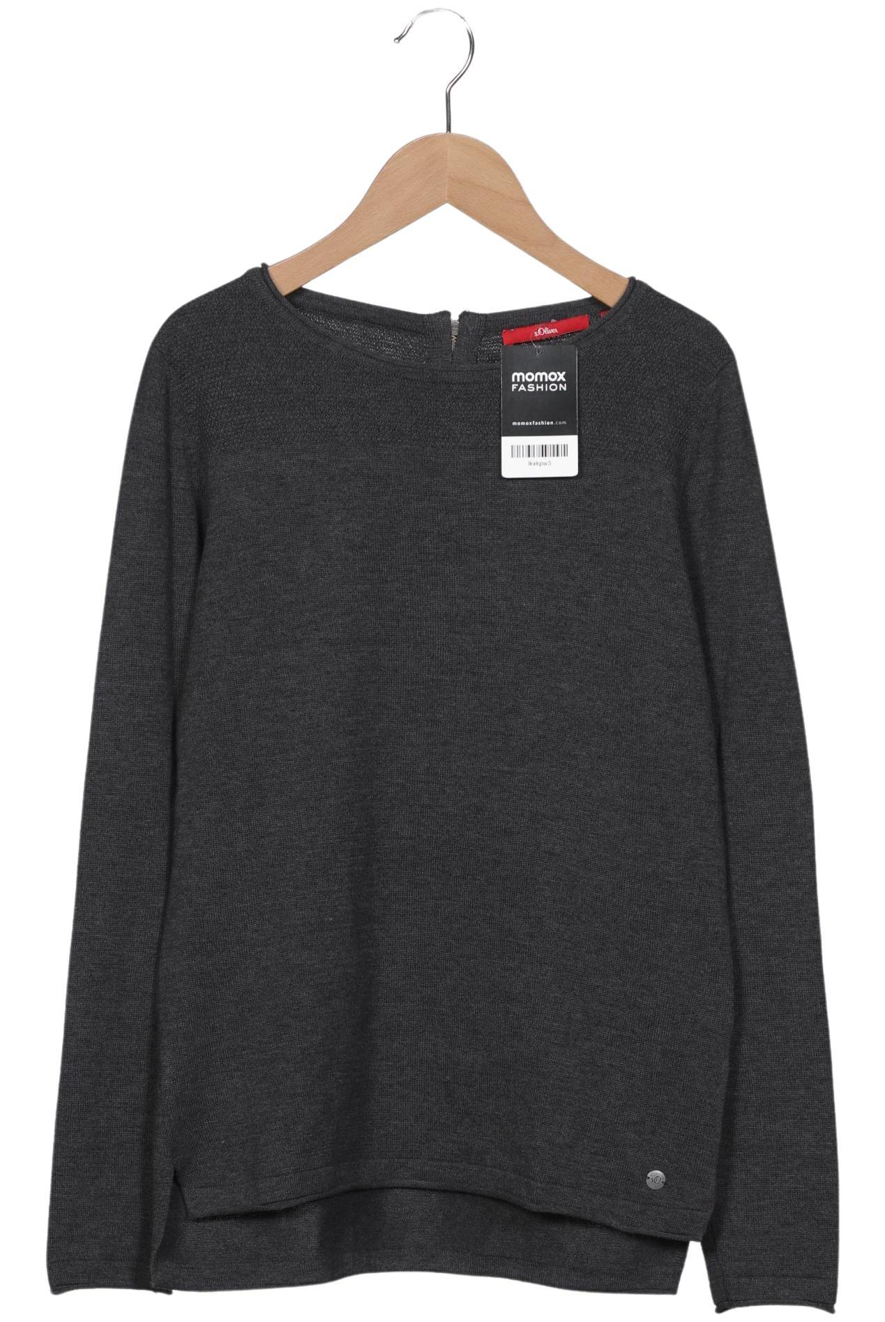 

s.Oliver Damen Pullover, grau, Gr. 38