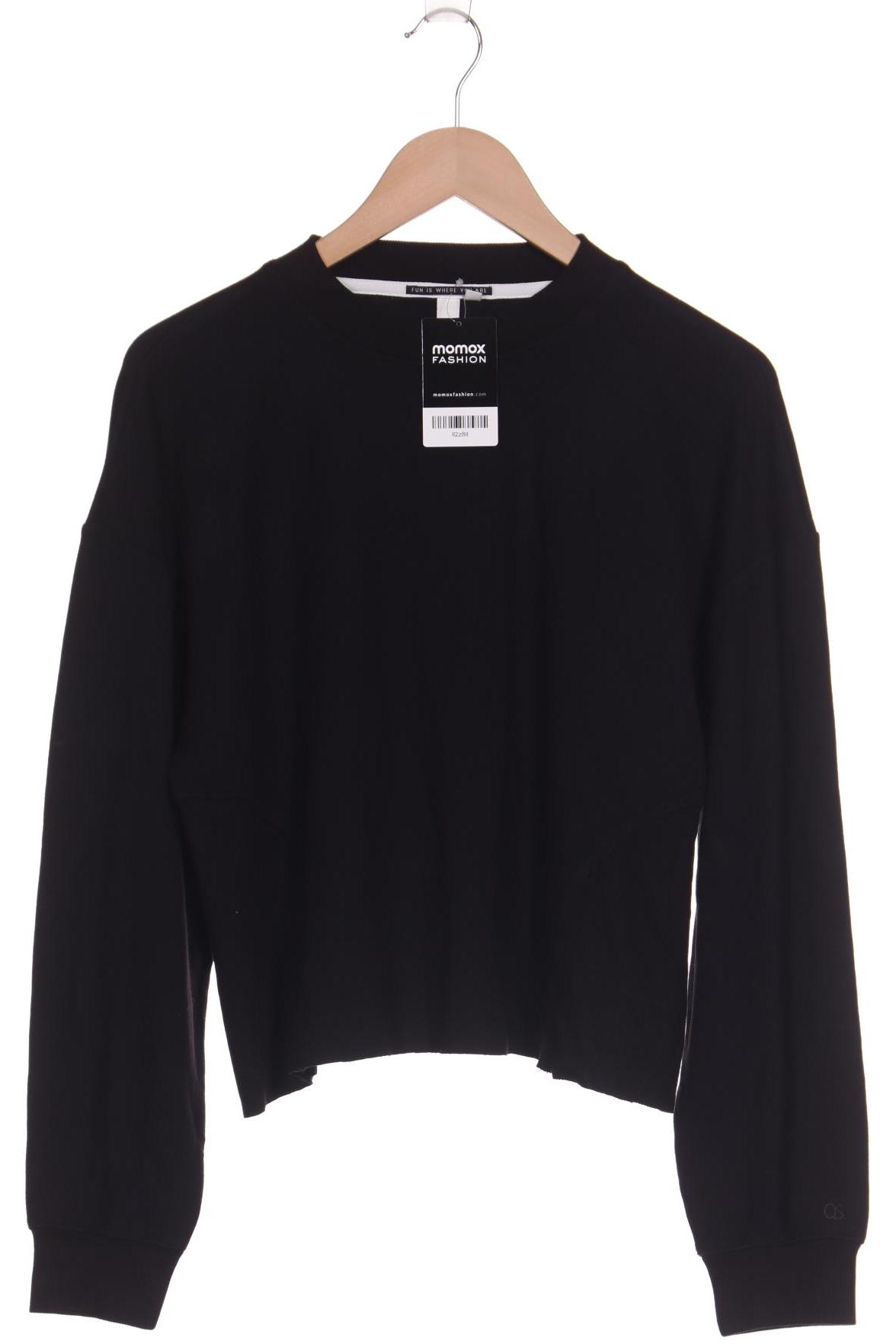 

s.Oliver Damen Sweatshirt, schwarz, Gr. 38