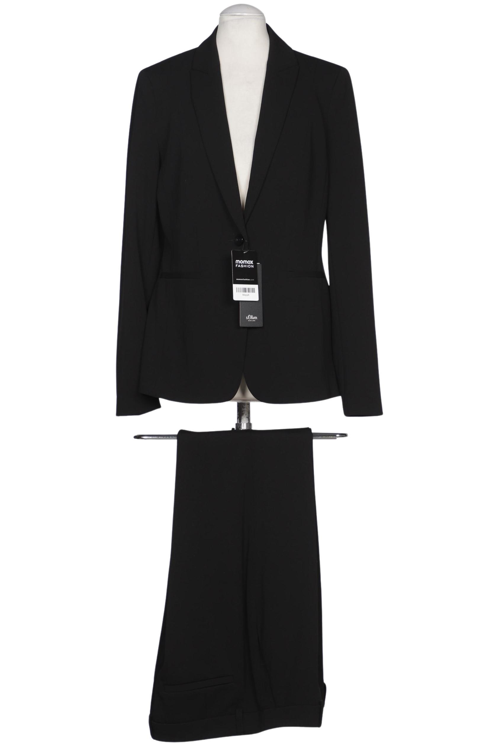 

s.Oliver Damen Anzug, schwarz, Gr. 36