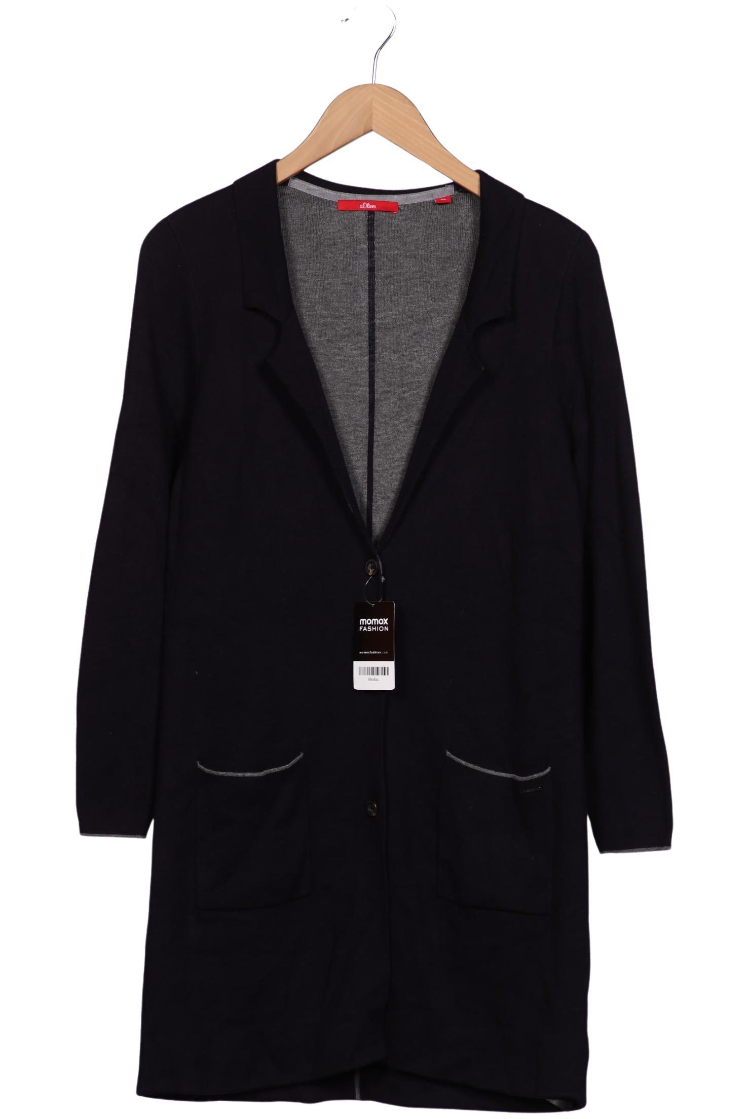 

s.Oliver Damen Strickjacke, marineblau, Gr. 38