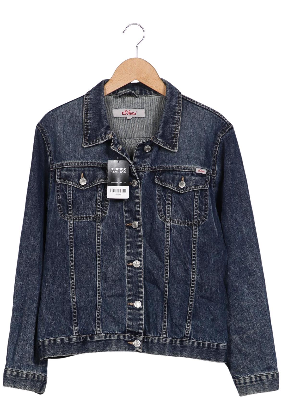 

s.Oliver Damen Jacke, blau, Gr. 44